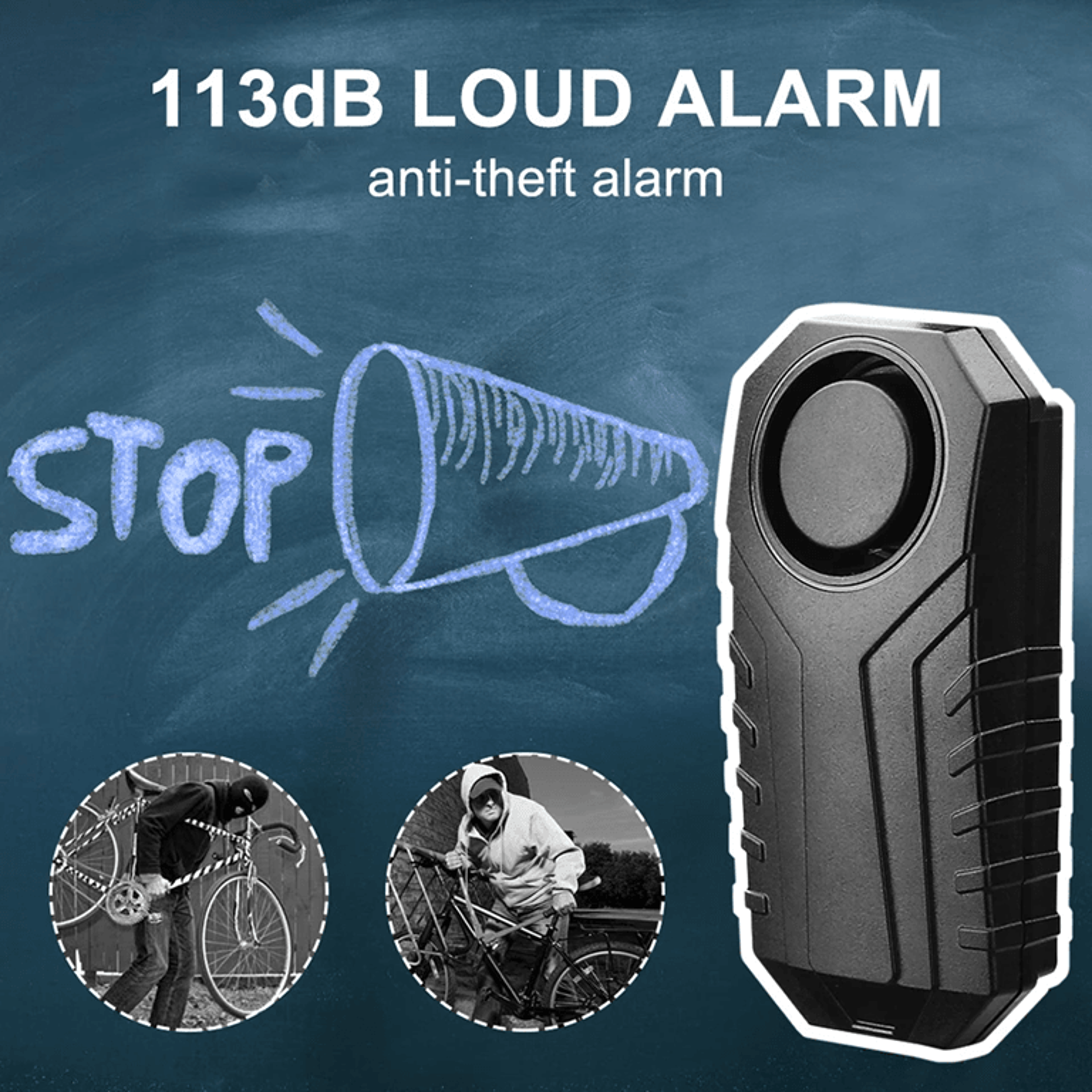 Extractme Wireless Motorcycle Alarm Waterproof Remote Control Anti Theft System