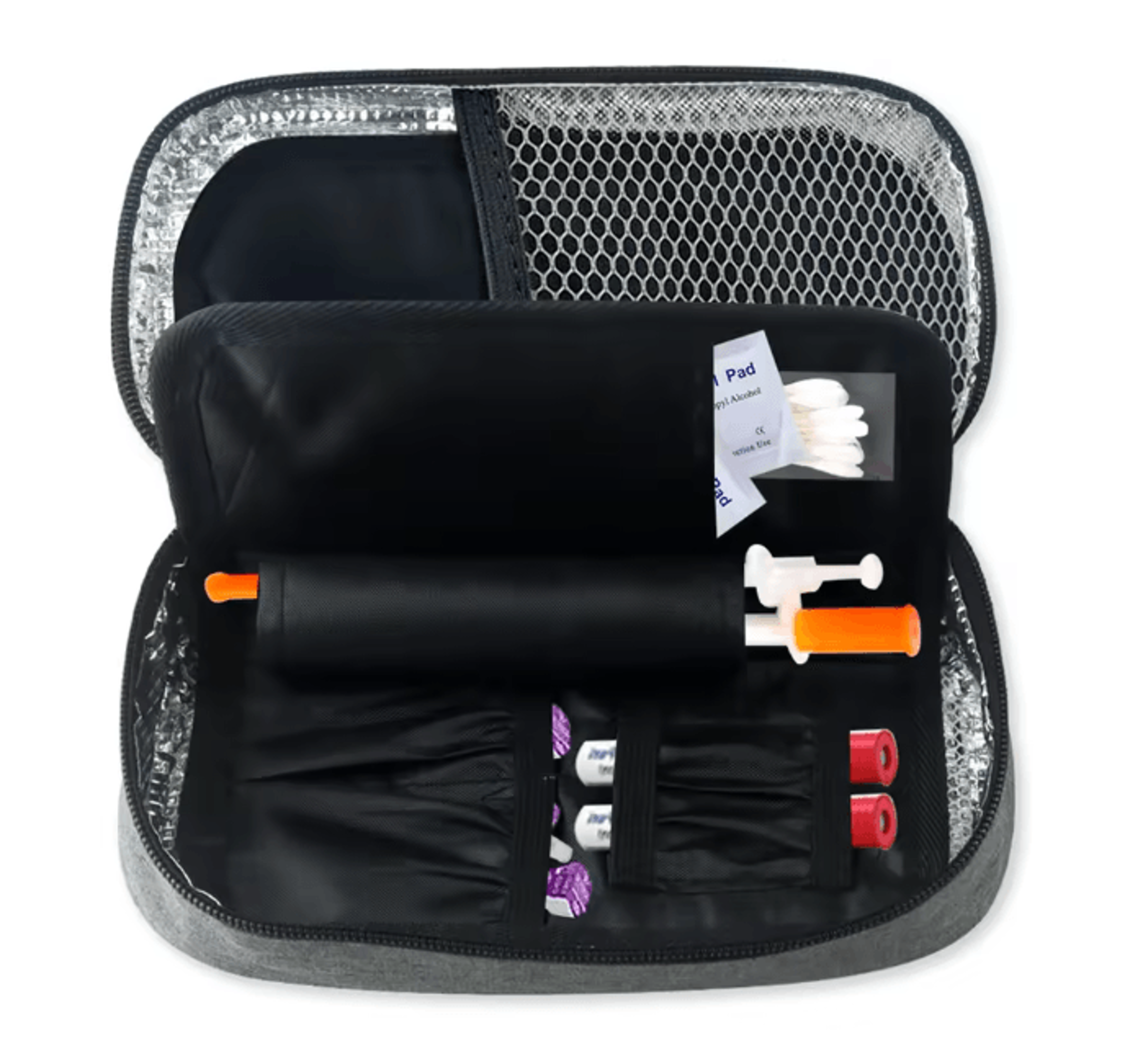 portable insulin cooling case lightweight travel insulin storage bag