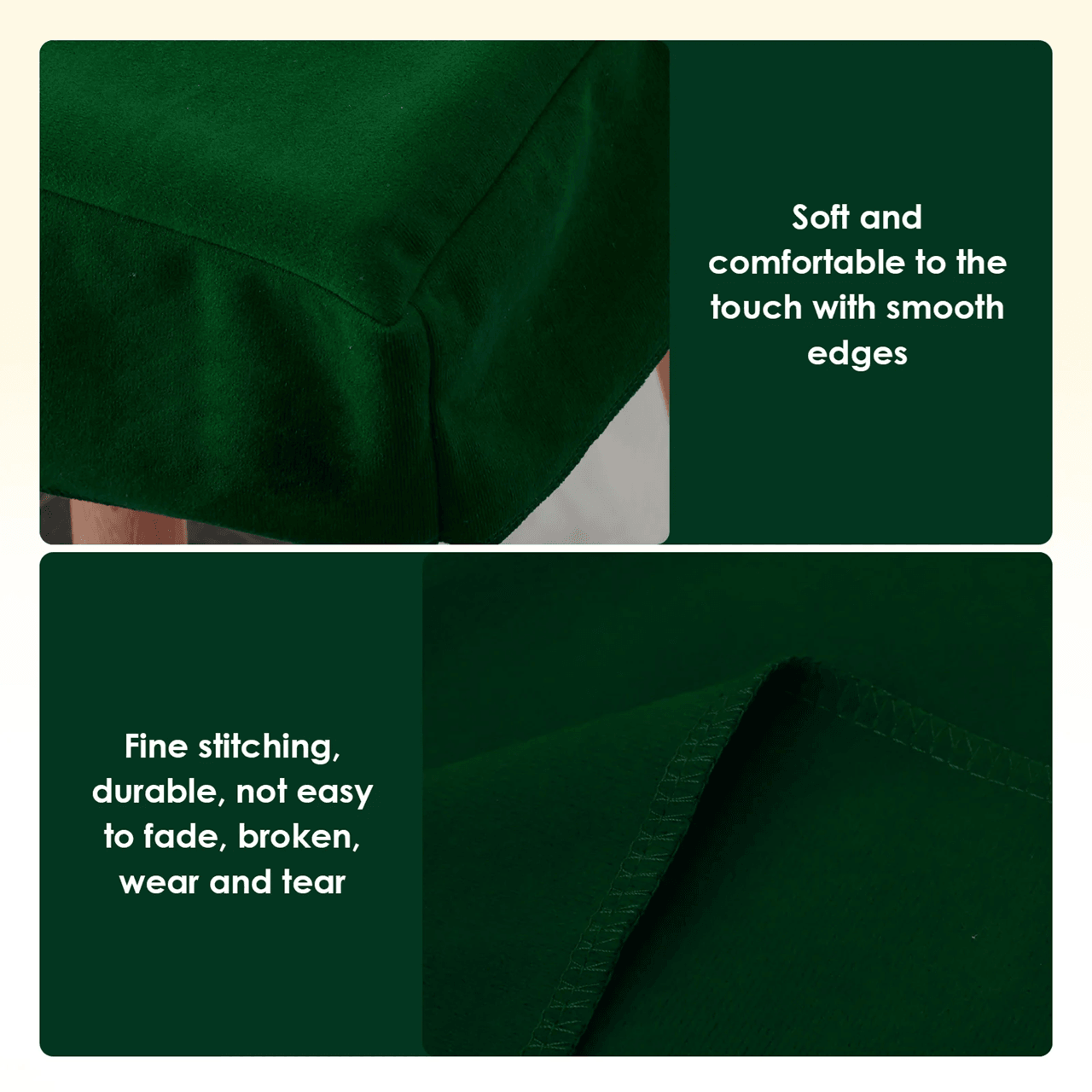 Felt Poker Table Cover Soft Foldable Game Table Cloth for Cards and Mahjong