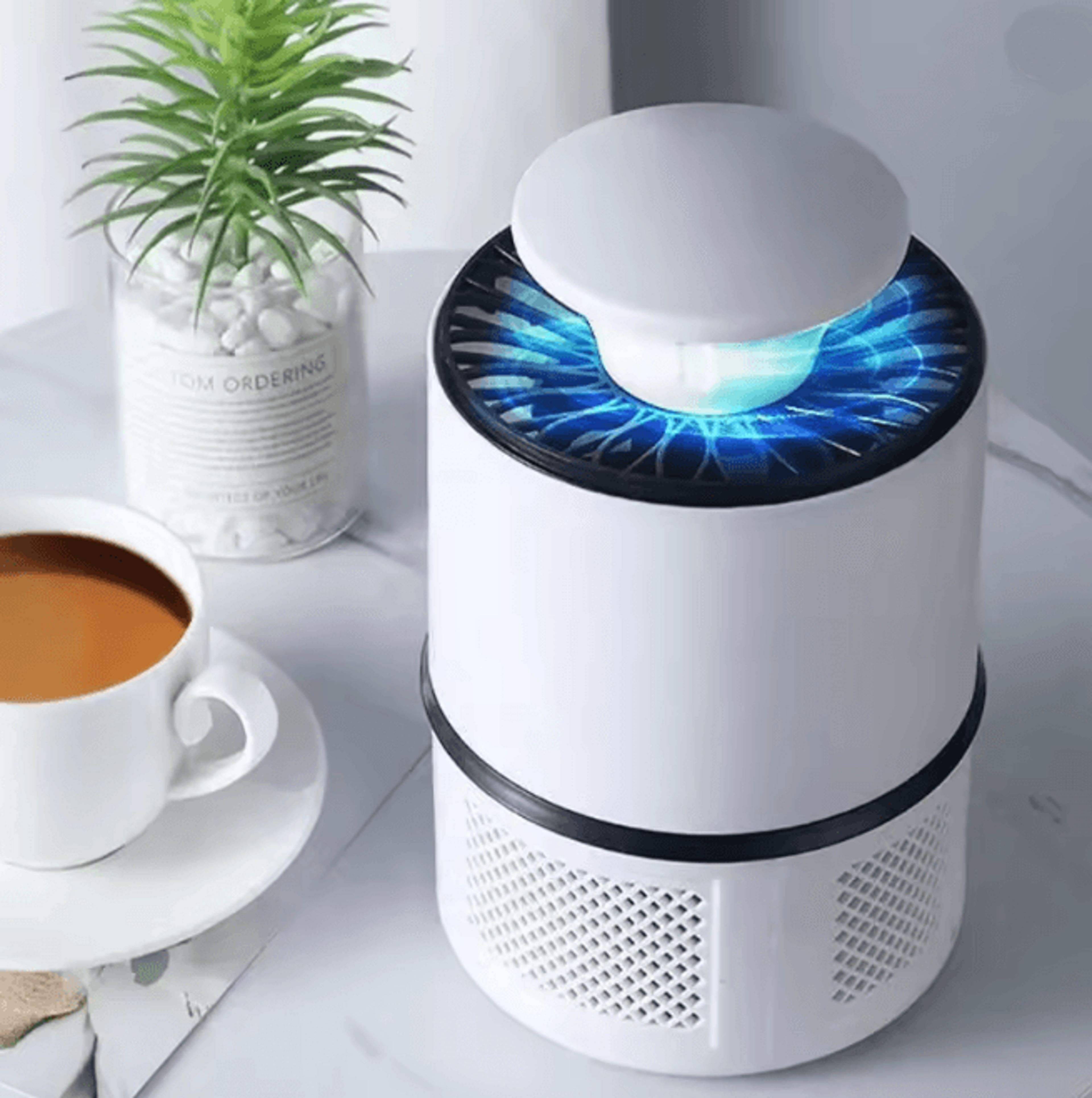 portable electric mosquito fly trap usb silent bug killer lamp