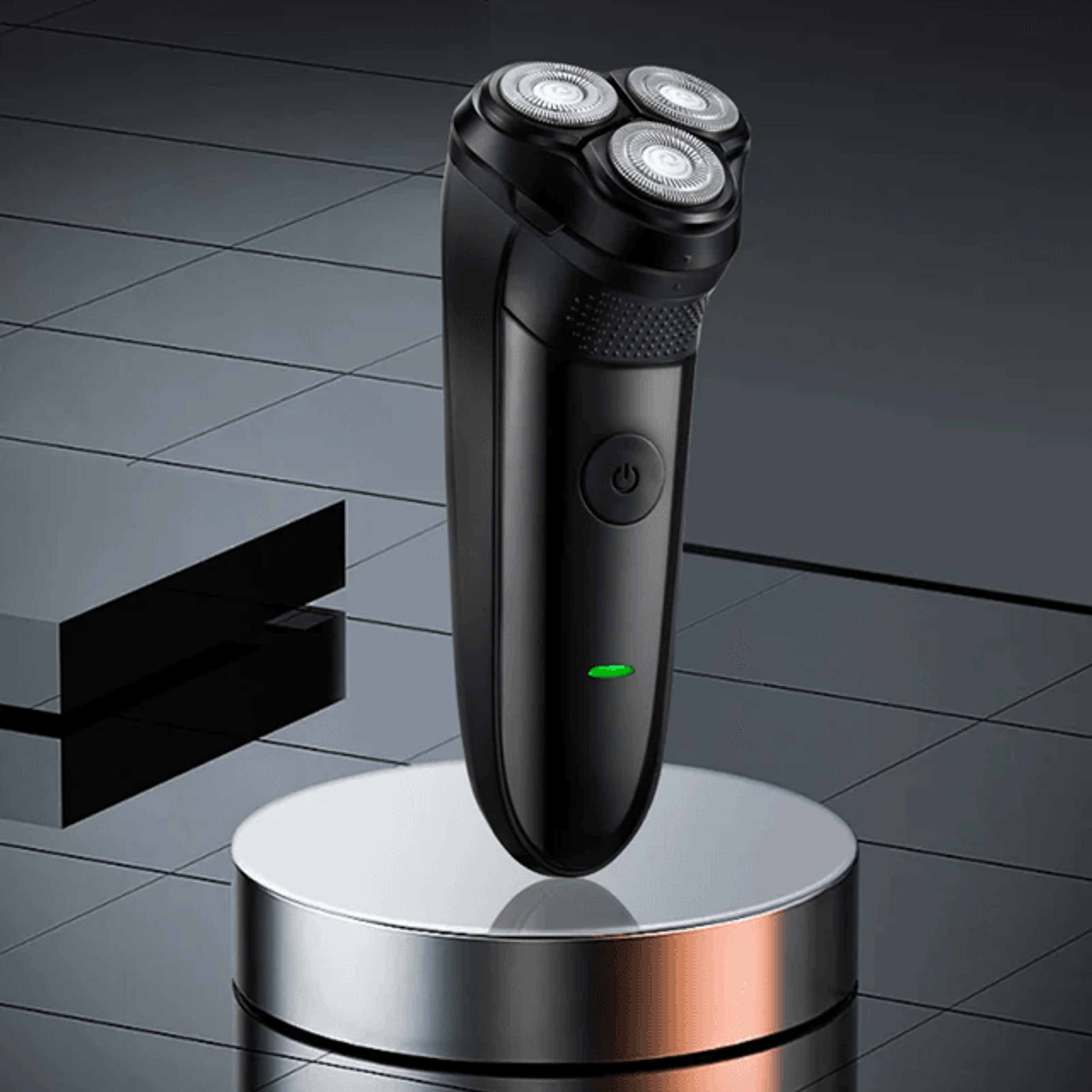 urban precision rechargeable travel electric shaver for men
