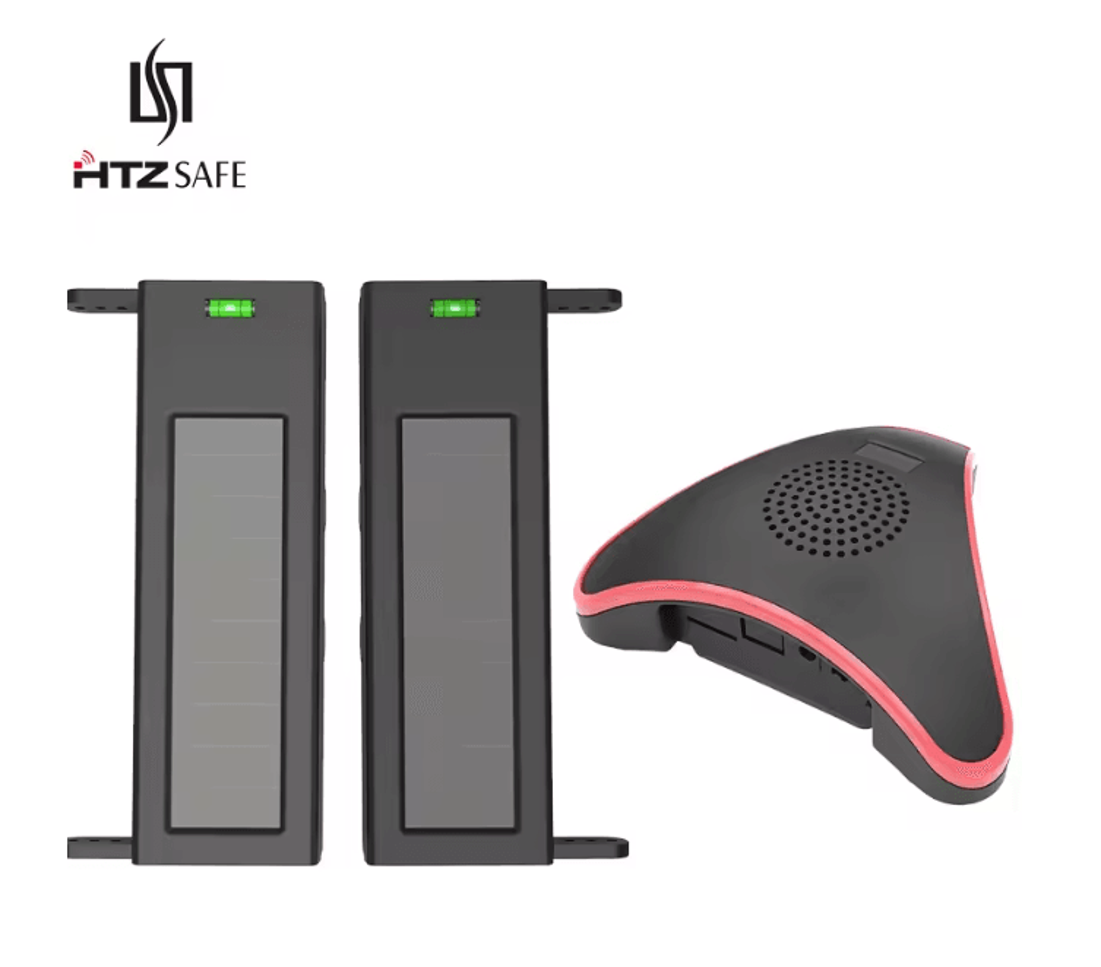 HTZSAFE Solar Driveway Alarm System Wireless Outdoor Motion Sensor Alert