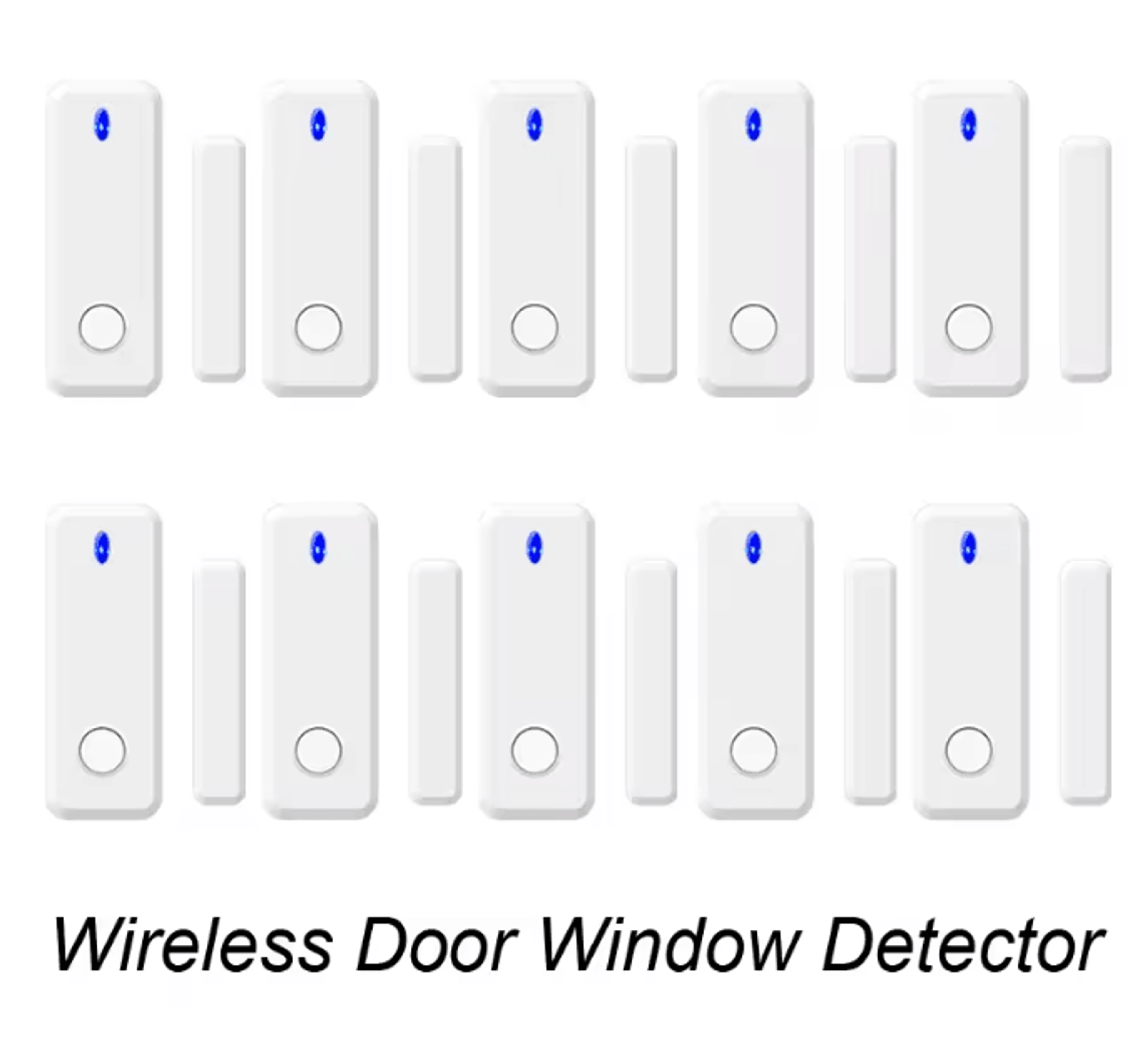 Wireless Door Window Sensor 433MHz Smart Home Security Open Detector