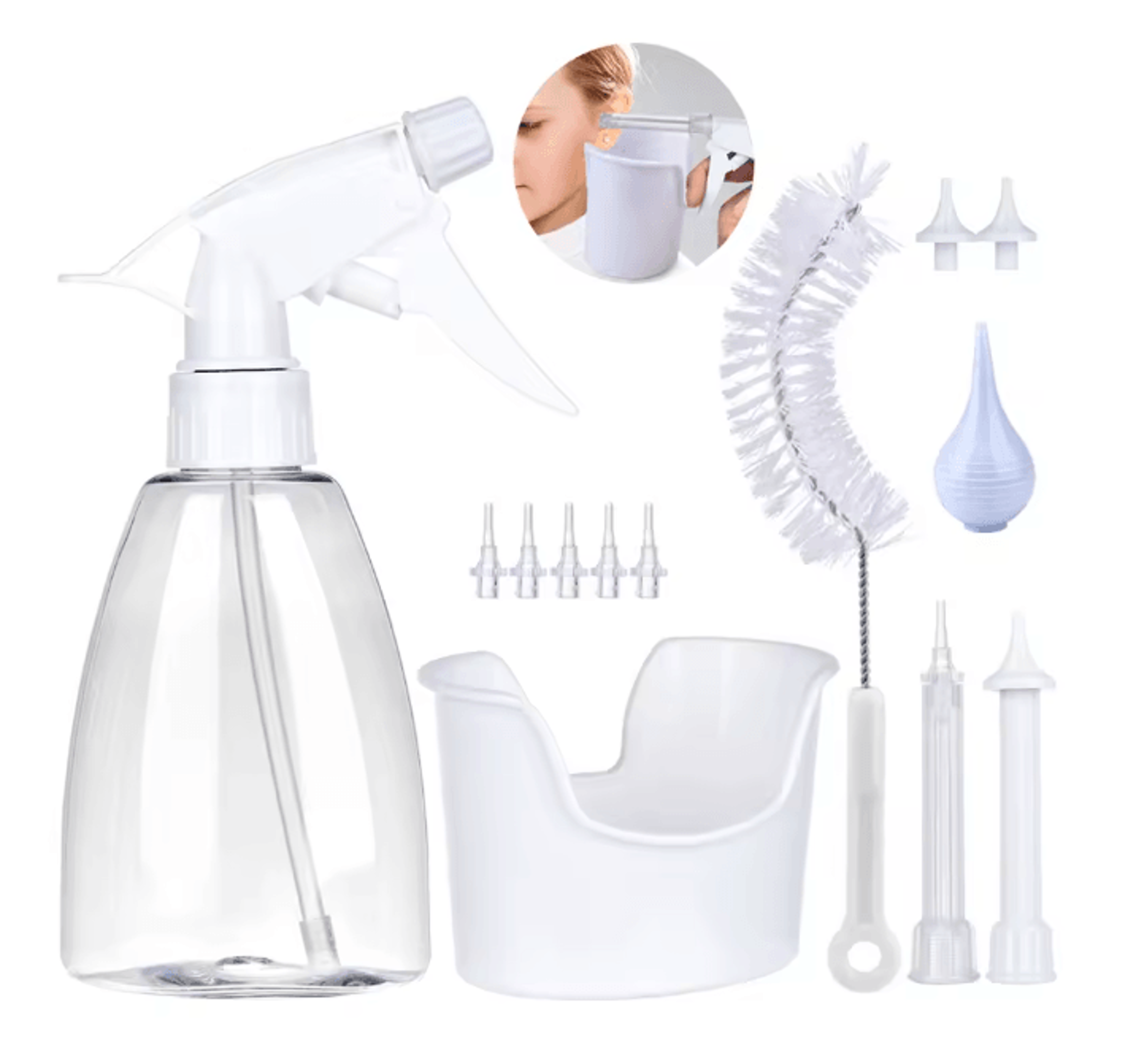 300ml Ear Wax Removal Kit Ear Cleaner Irrigation Flushing System