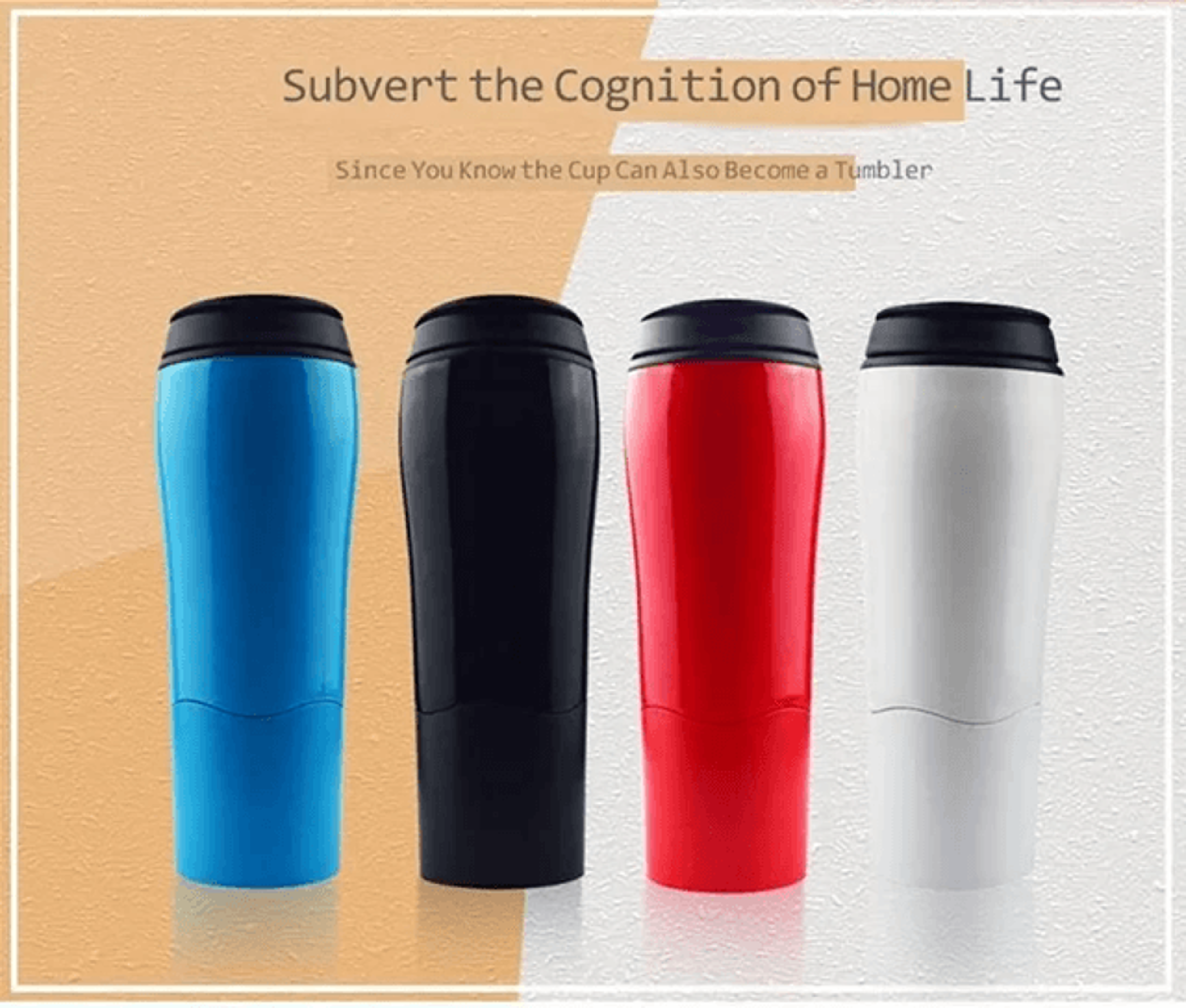 gripsafe magic suction cup anti spill water cup for kids and travel