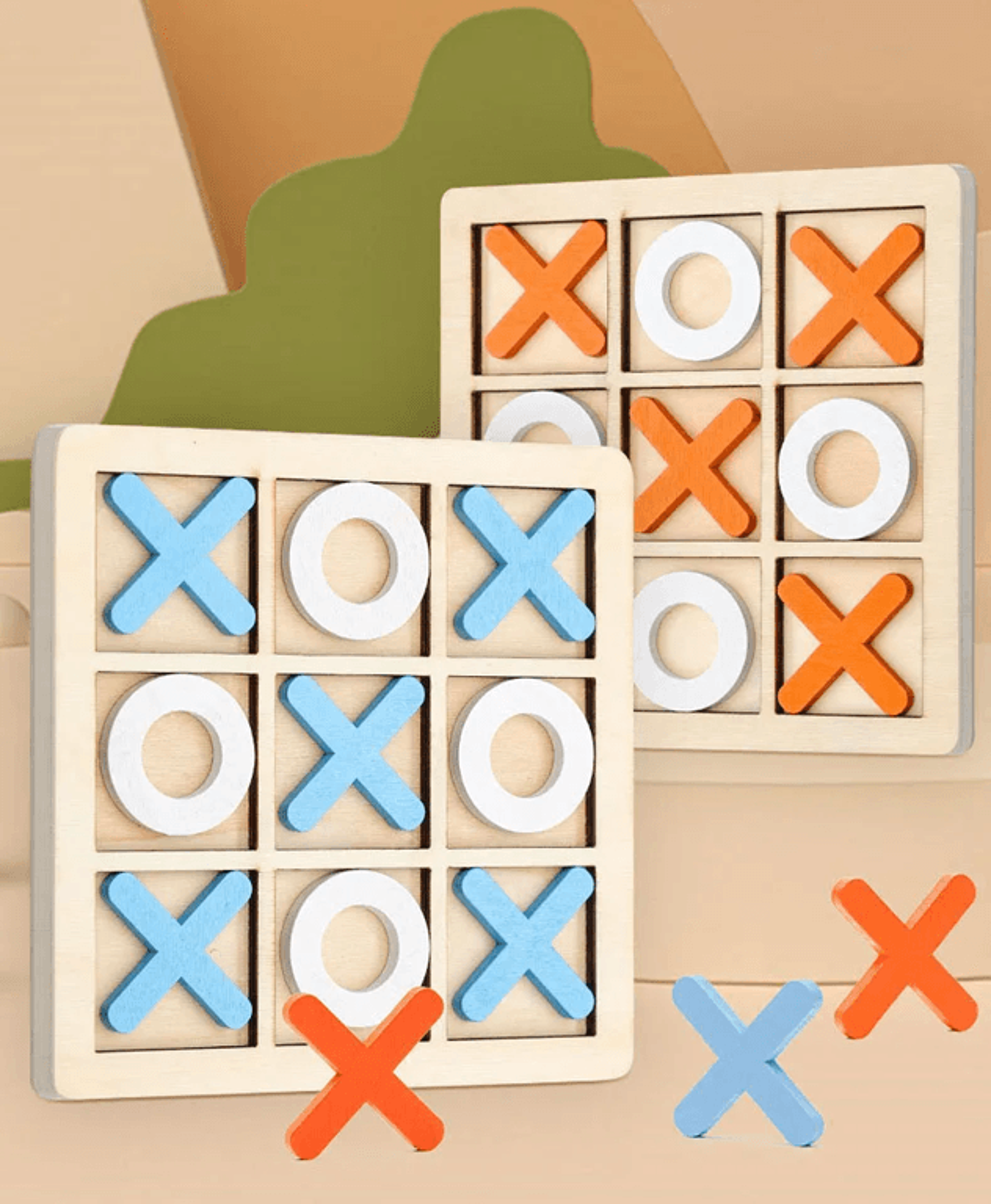 Wooden Montessori Chess Puzzle Game Educational Brain Training Toy for Kids