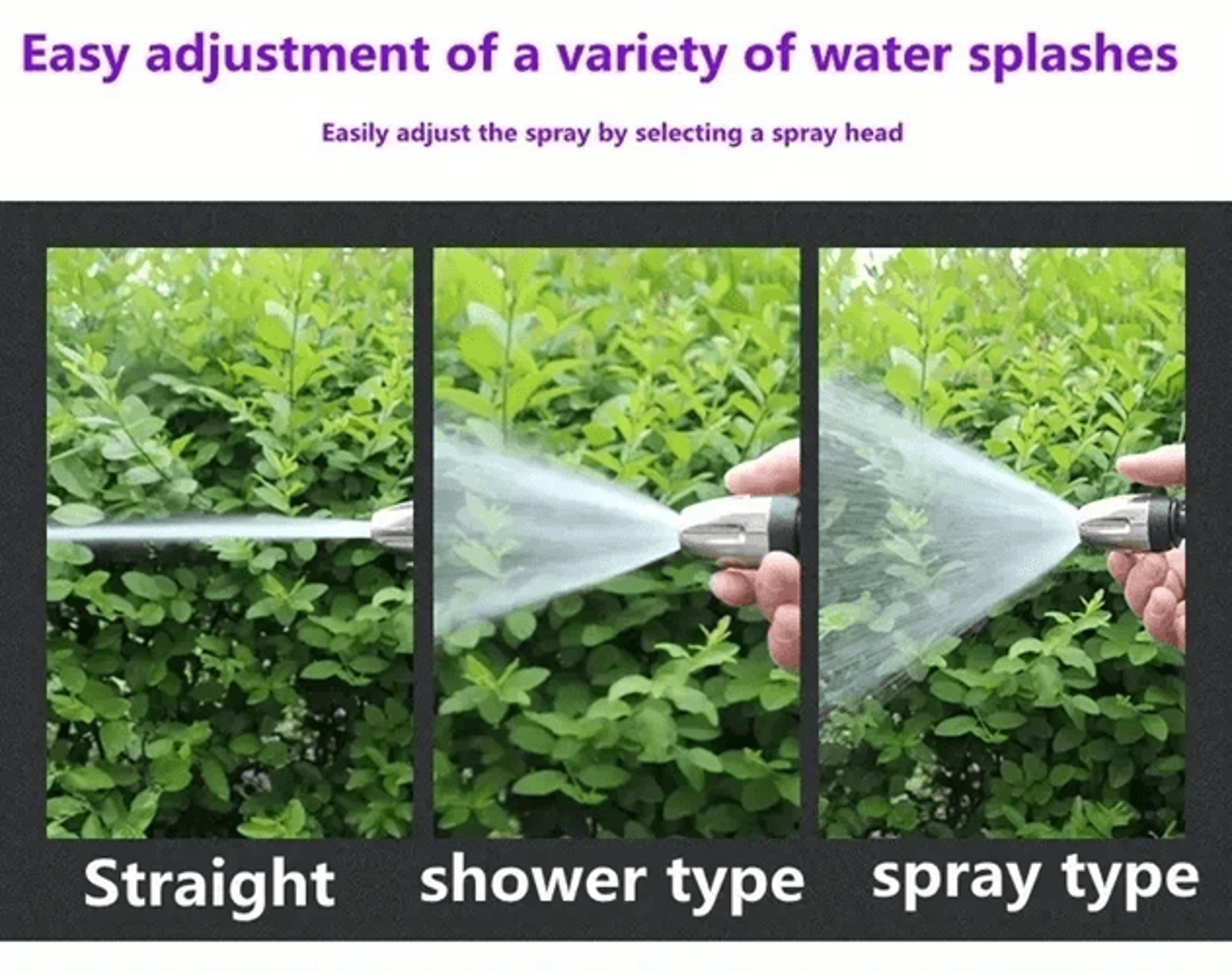 High Pressure Water Spray Gun for Car Washing and Garden Cleaning