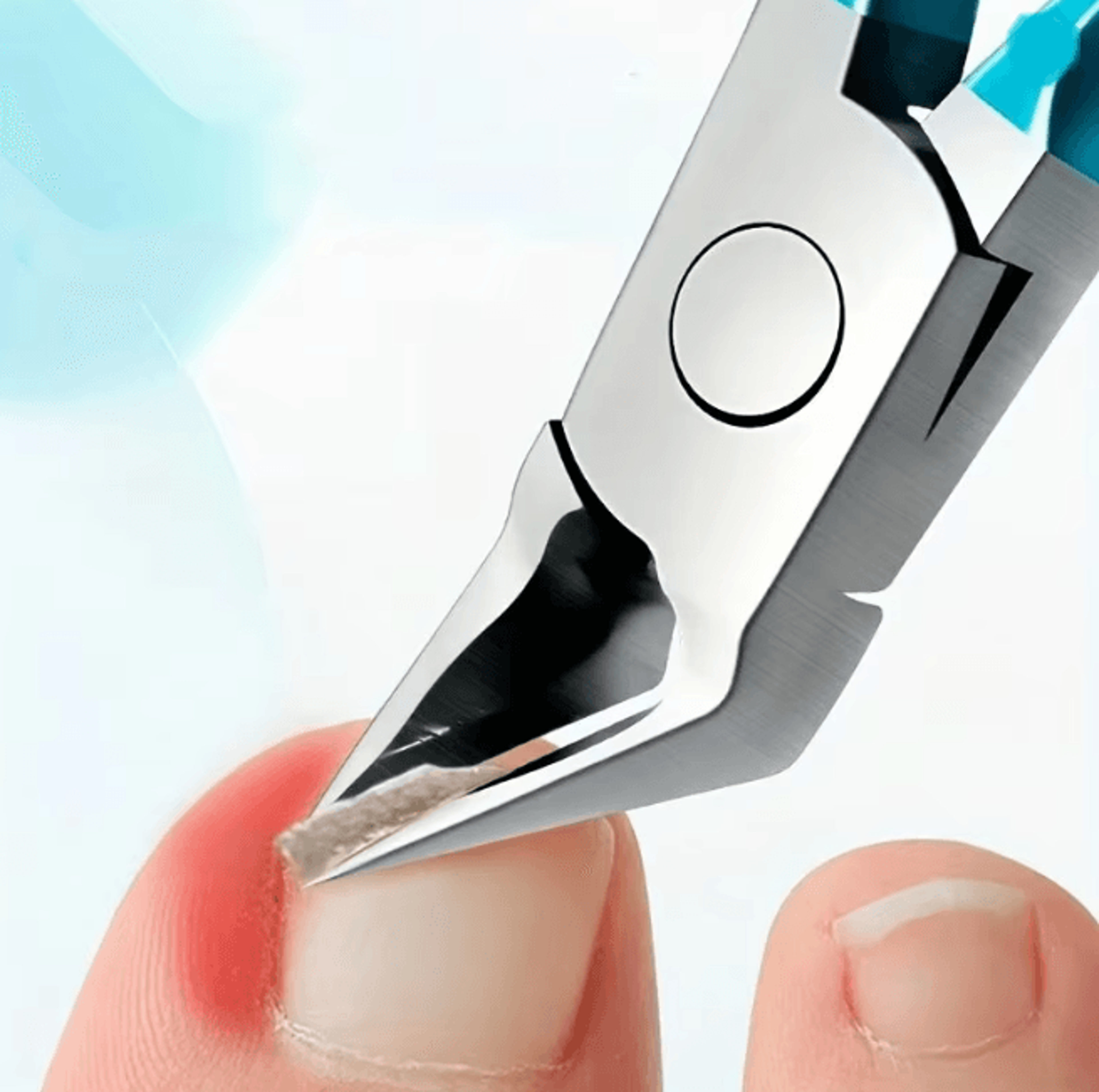 professional toenail clipper for ingrown and thick nails stainless steel nipper