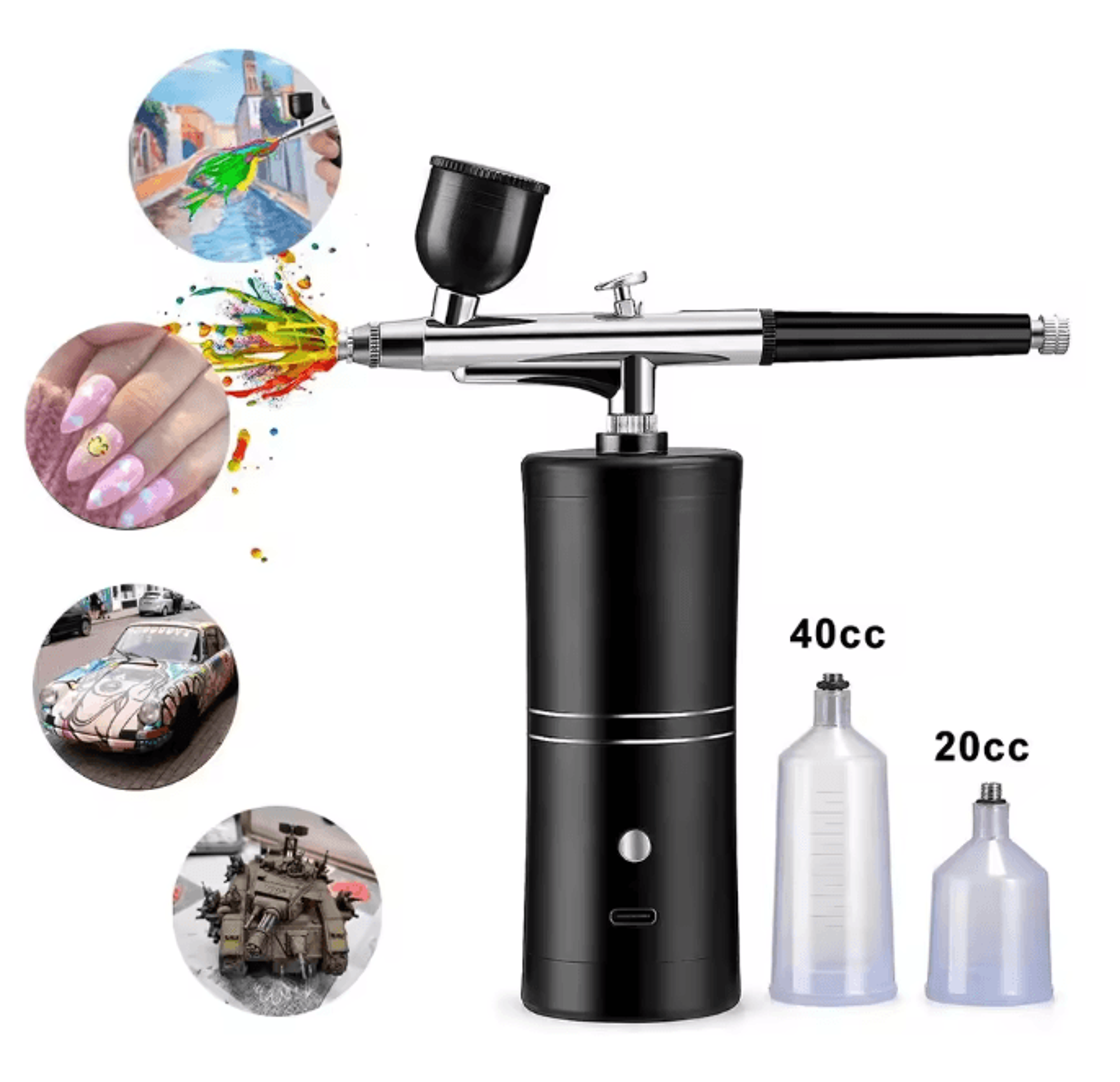 ProAir Nail Airbrush Kit Portable Nail Airbrush Compressor System