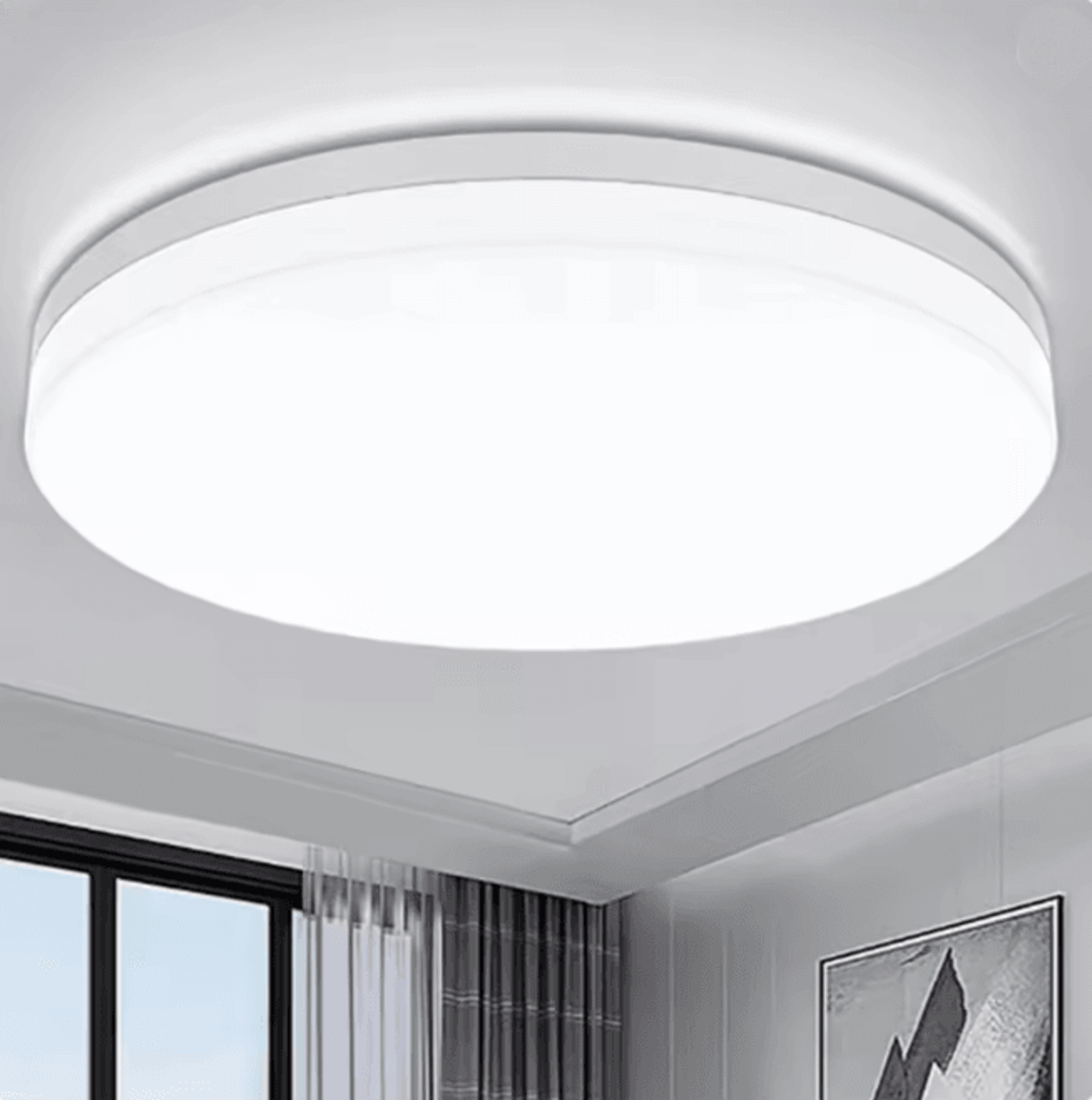 slimglow ultra thin led ceiling light modern round ceiling lamp