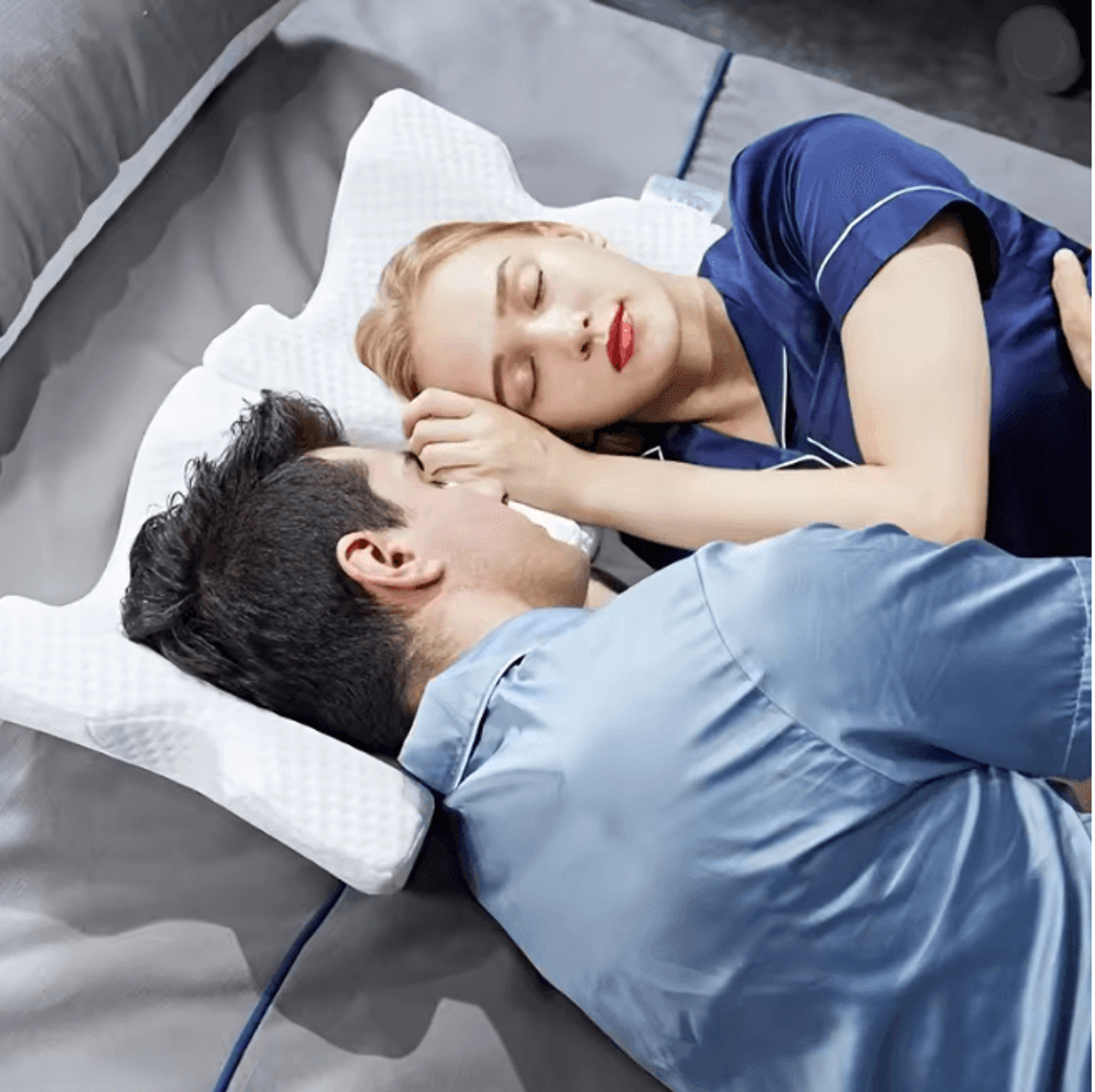 memory foam arm pillow couple sleeping cuddle support pillow