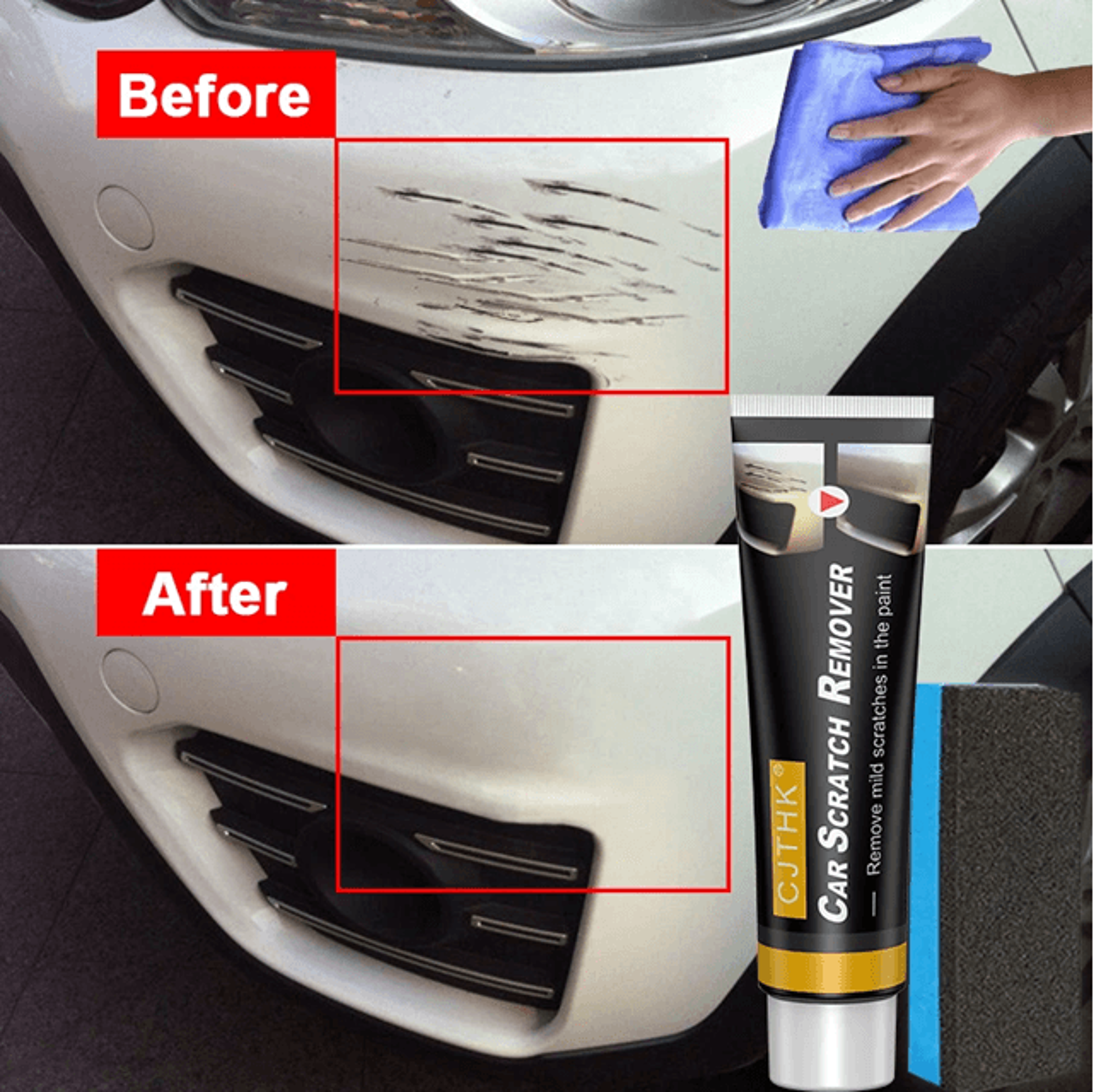 Car Scratch Remover and Swirl Repair Compound Paint Care Polish