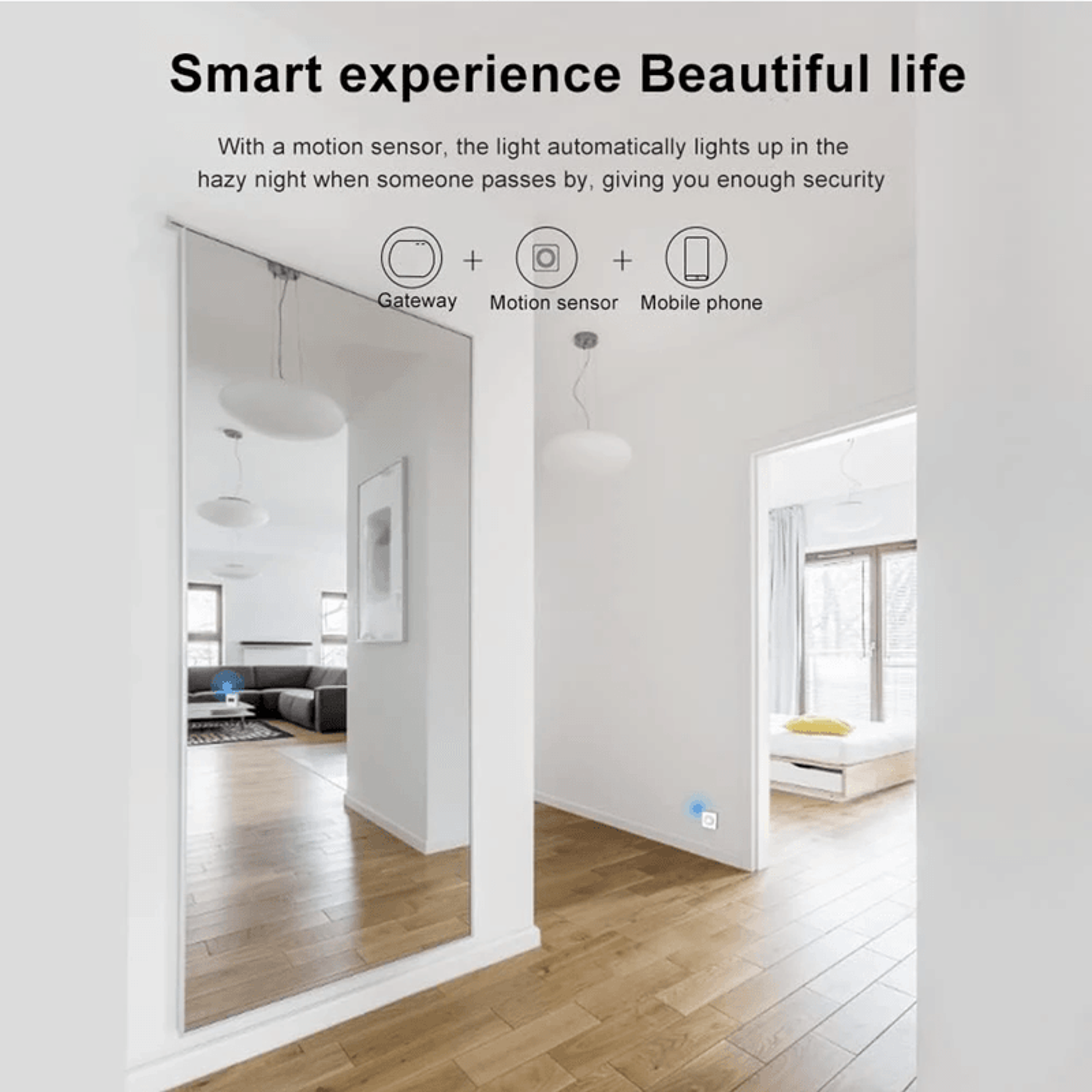 Ewelink Zigbee 3.0 Mini PIR Motion Sensor Smart Home Security Detector