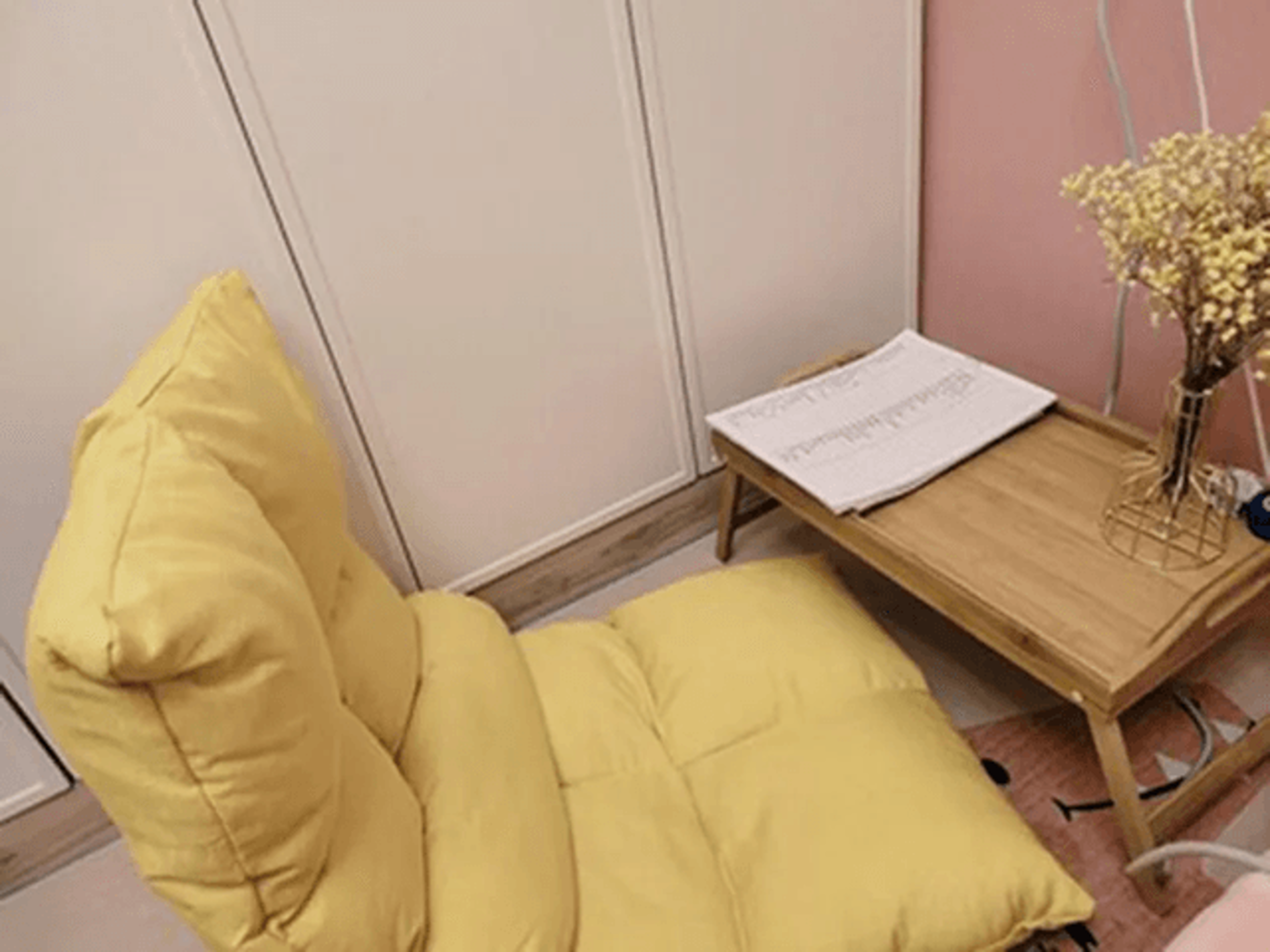 Foldable Bed Tray Table with Adjustable Laptop Stand and Breakfast Surface
