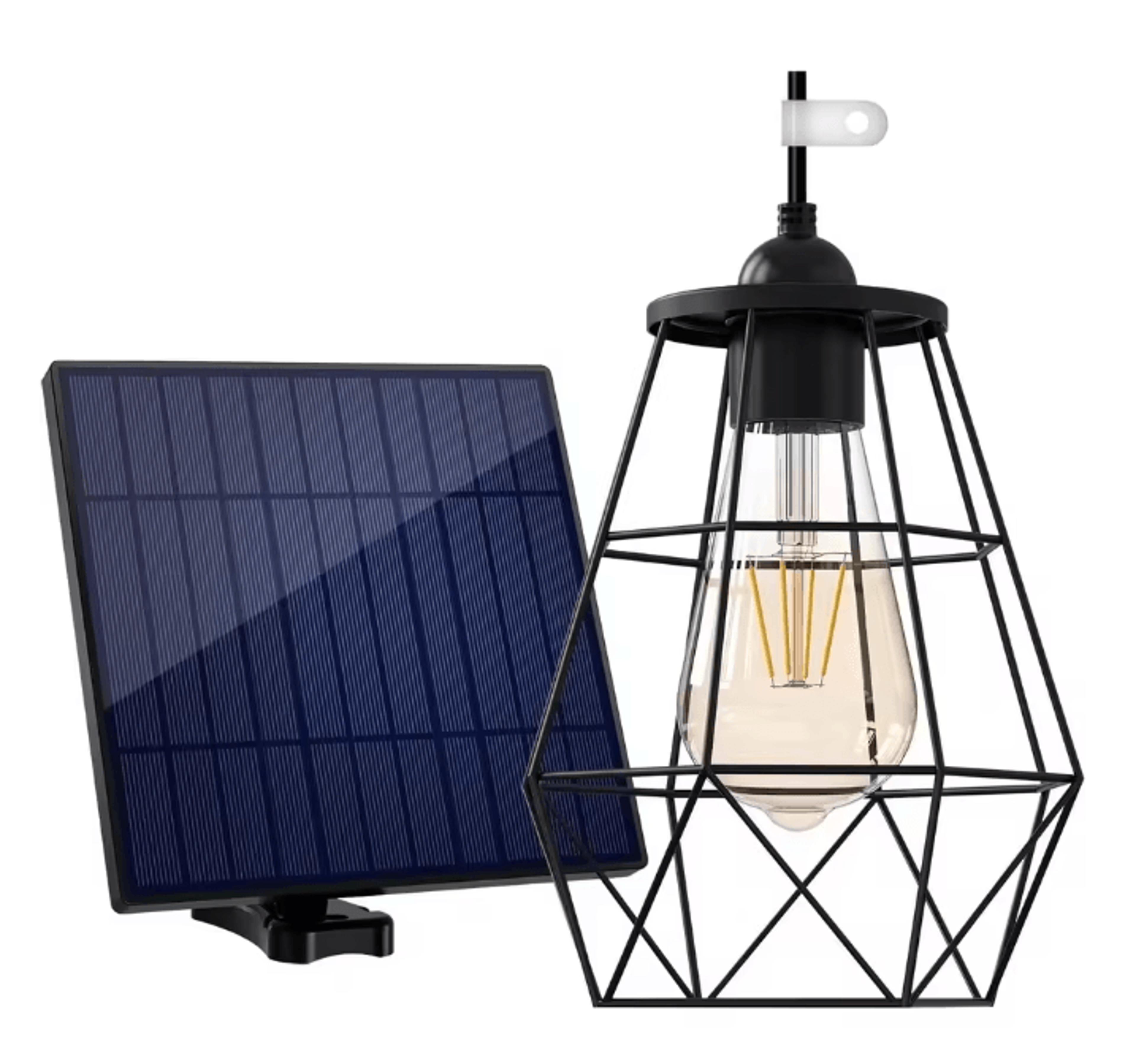 brighthaven solar pendant light for indoor and outdoor spaces