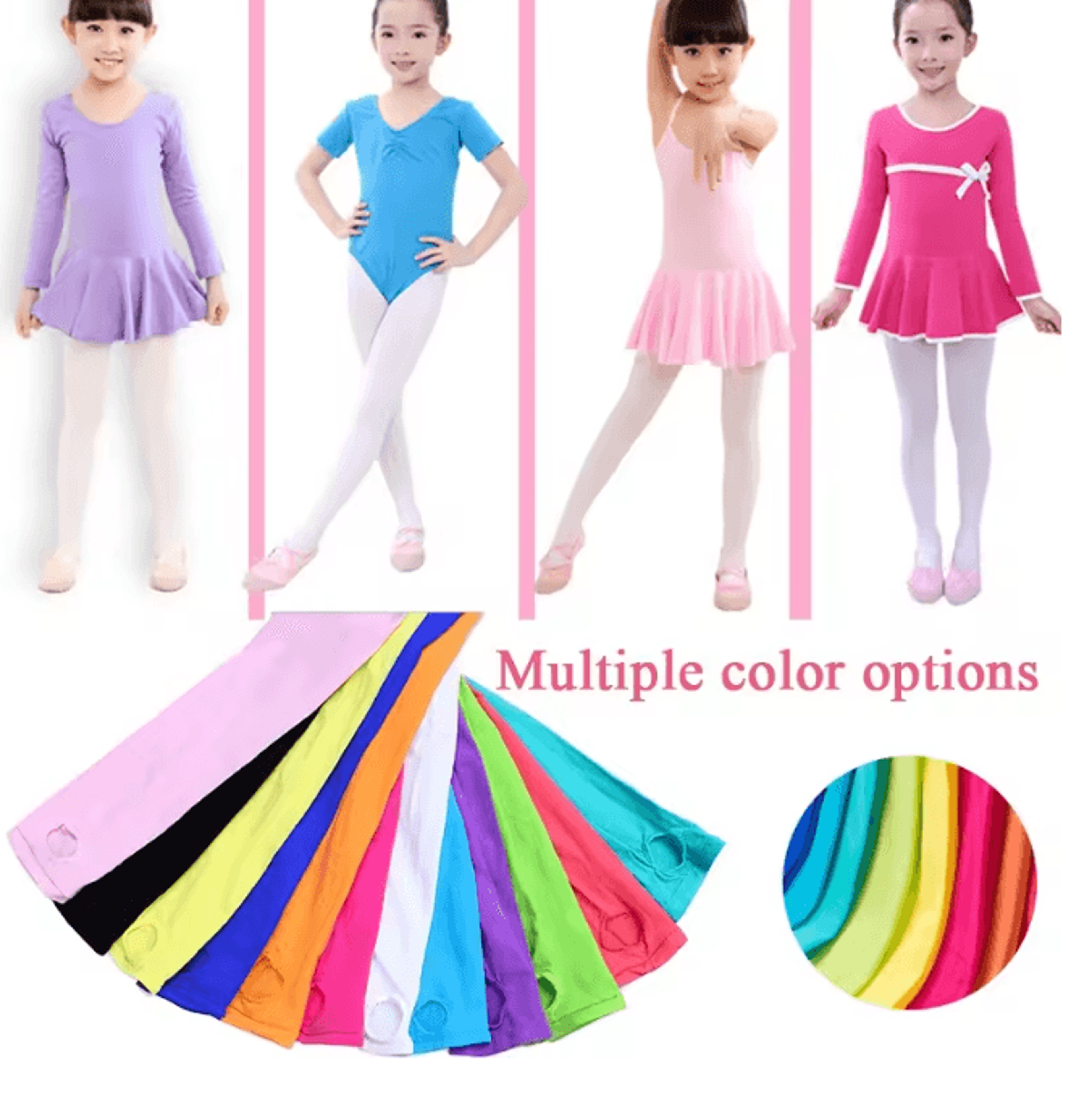 fleximove girls dance tights soft stretch spring and autumn pantyhose