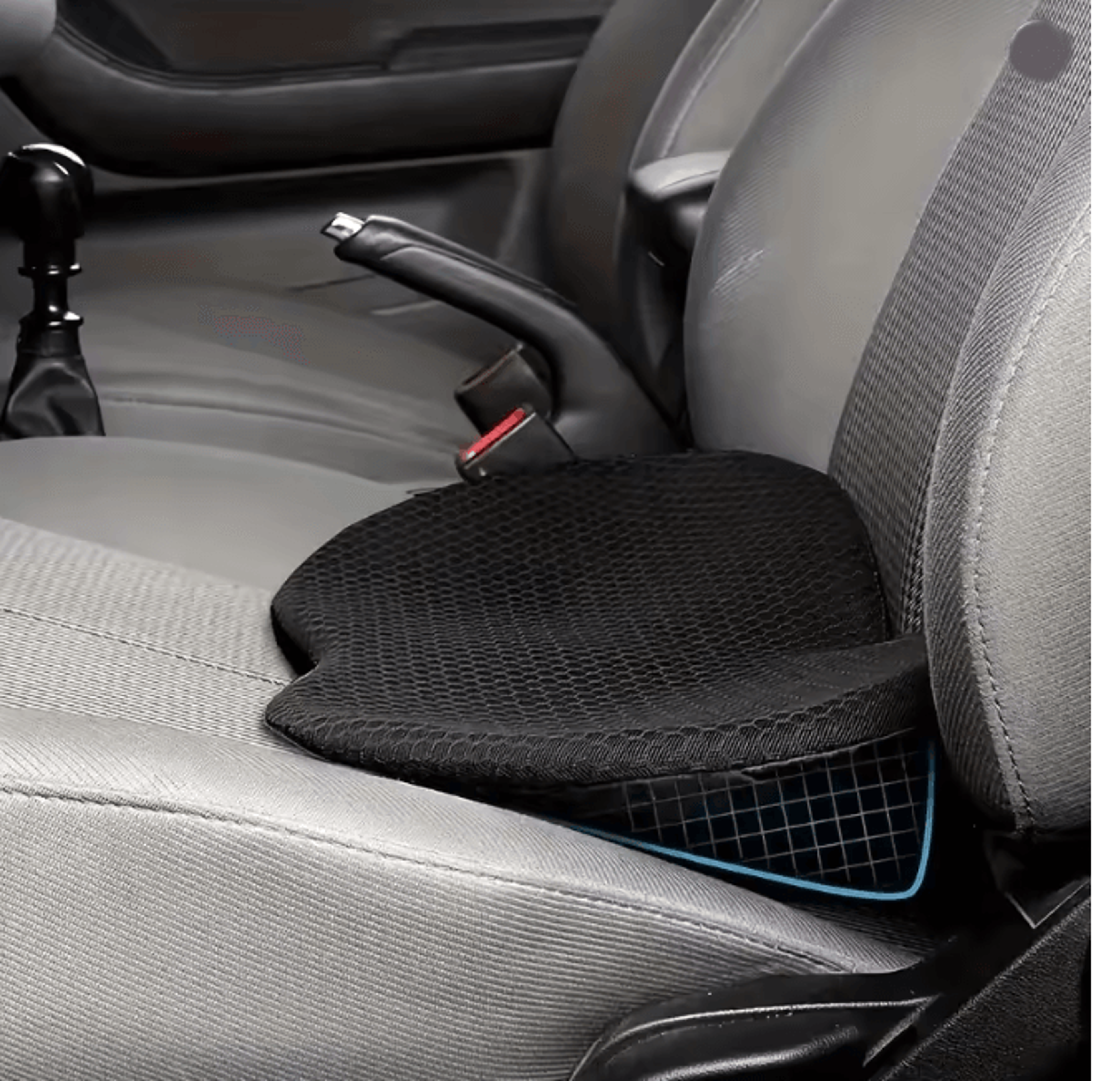 ergodrive 2 in 1 memory foam car seat cushion for sciatica and lower back support