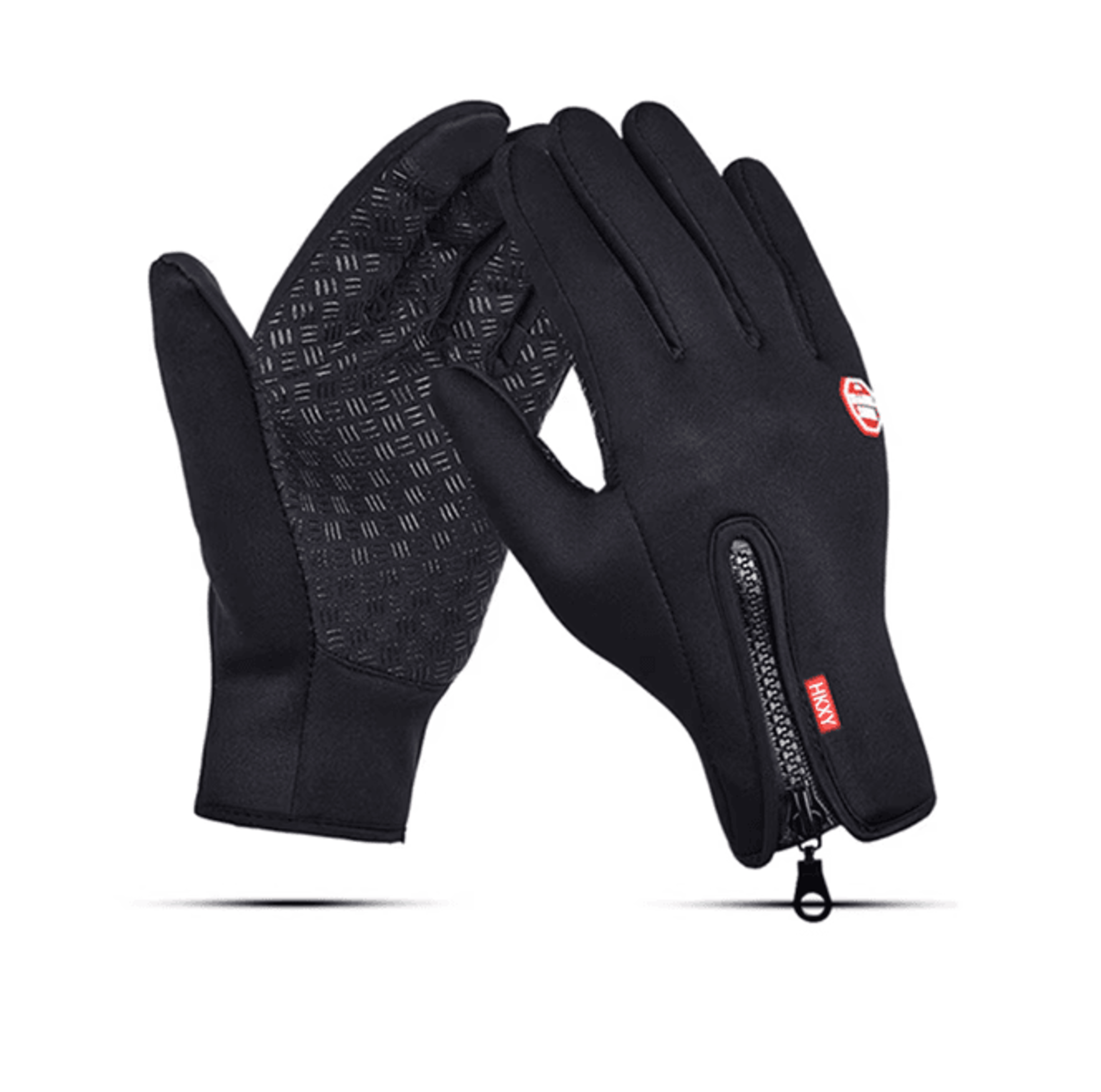 winter windproof cycling gloves touch screen warm fleece motorcycle gloves
