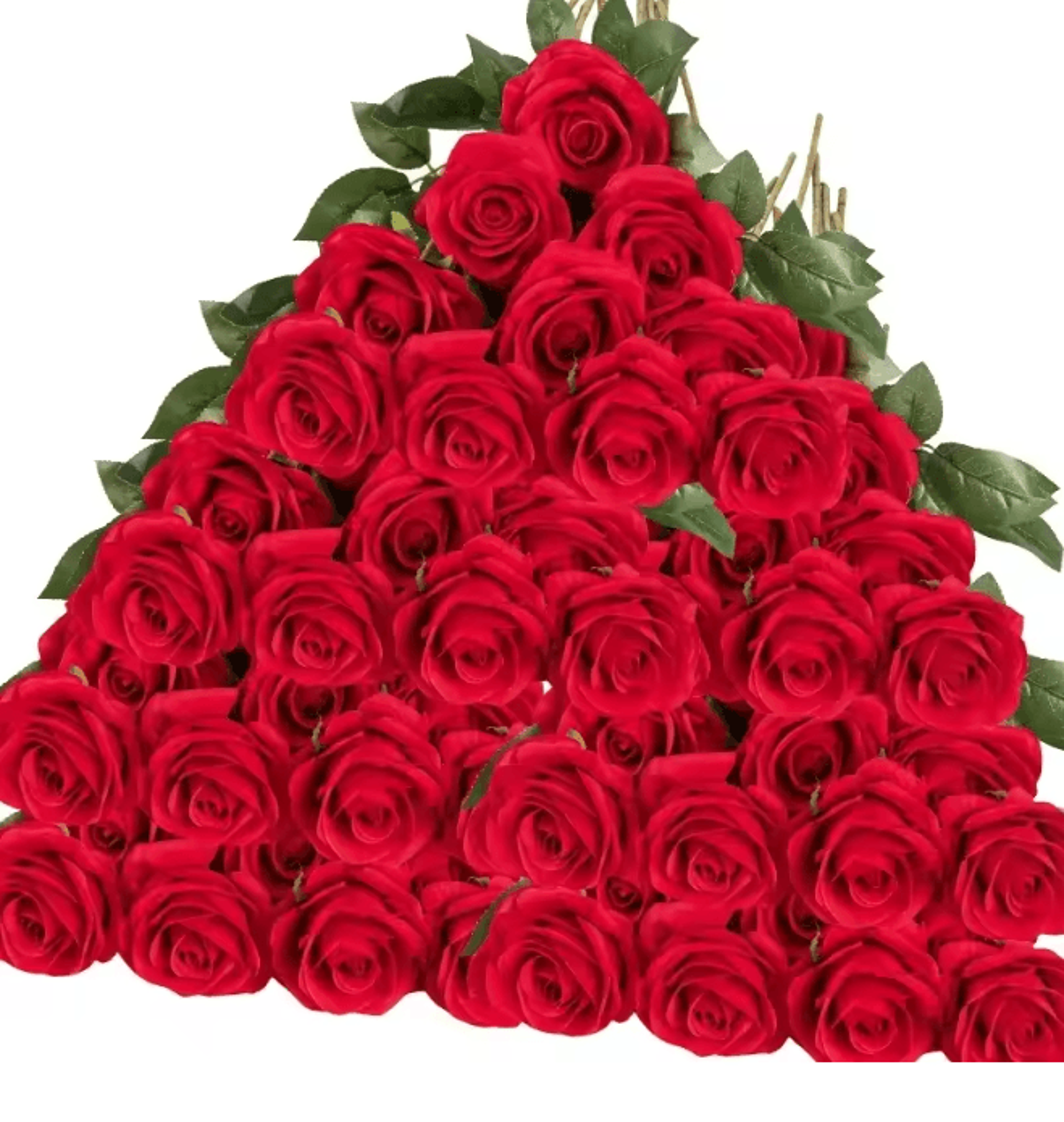 50 piece real touch artificial roses velvet fake rose flowers for diy wedding decor