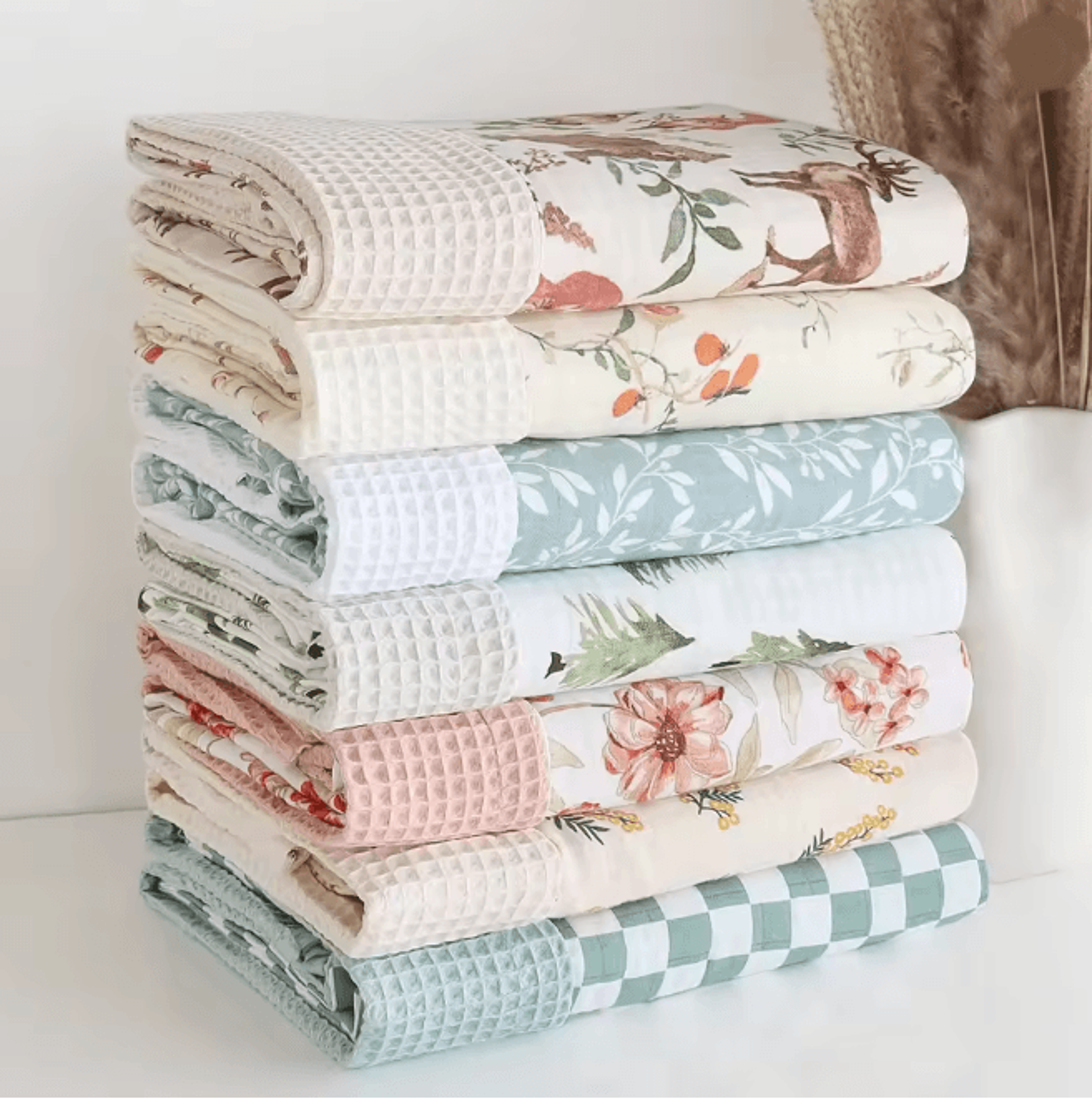 bamboocotton muslin swaddle blanket super soft newborn wrap