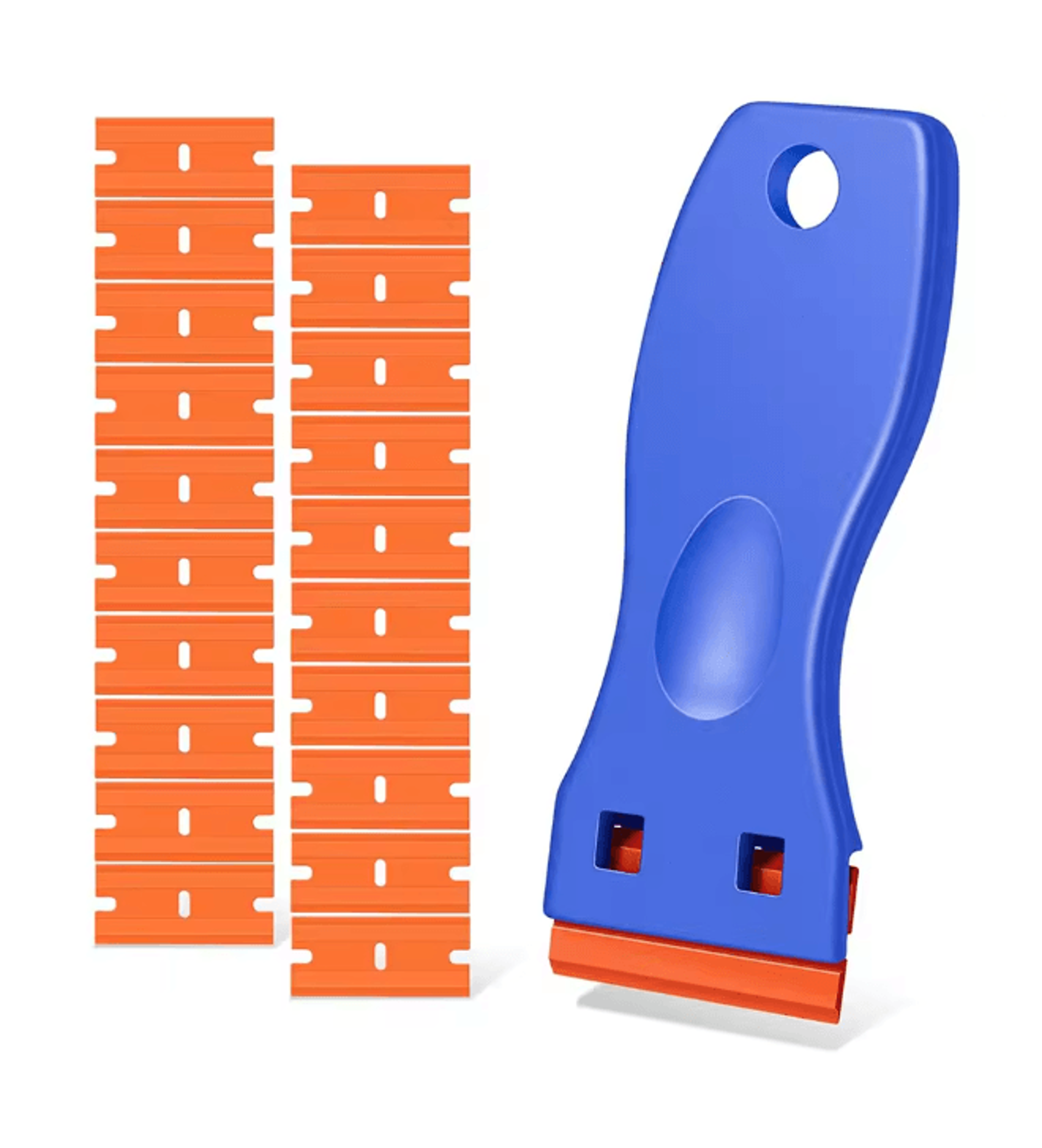 safeedge plastic razor blade scraper tool with replaceable blades