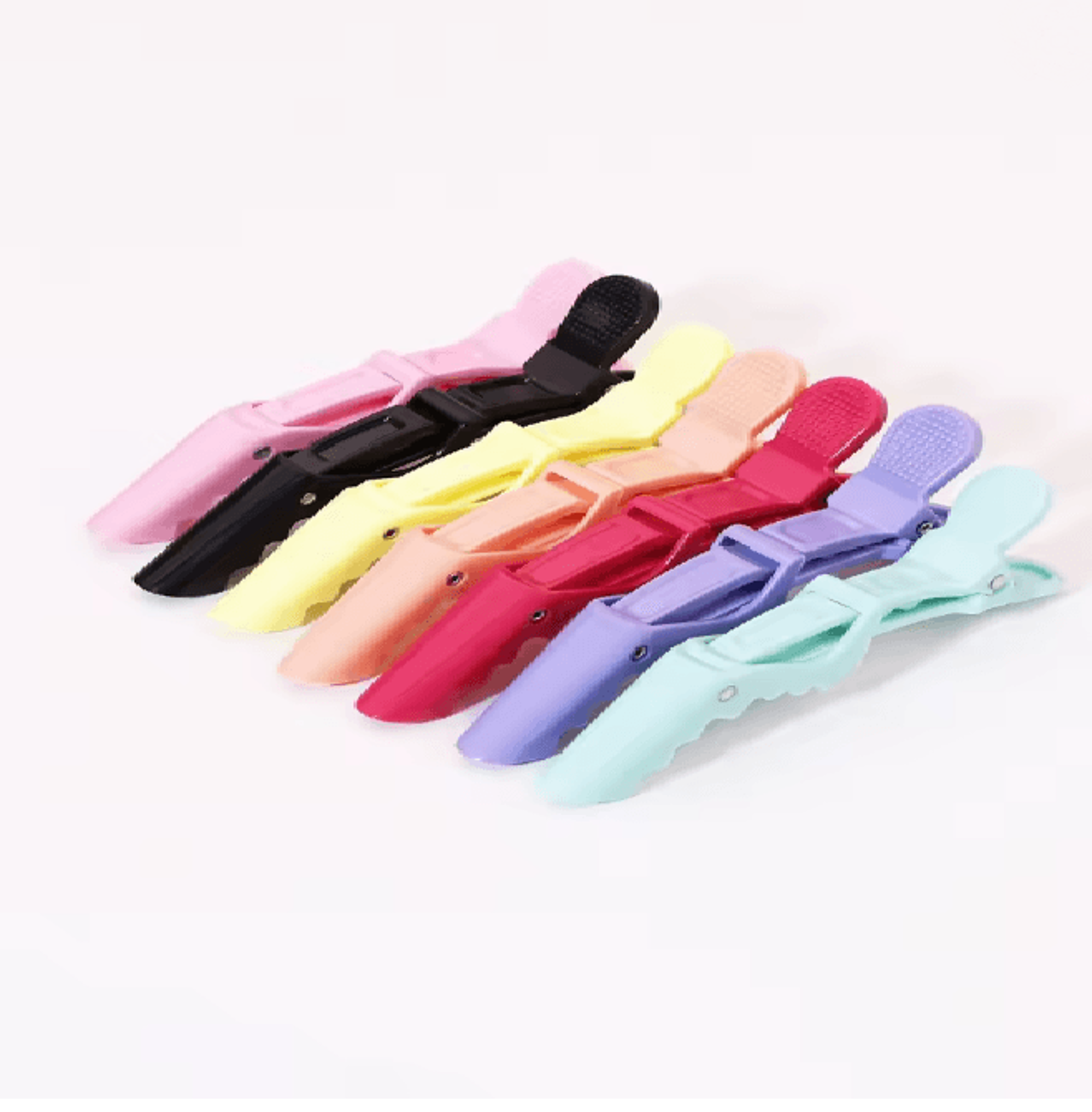 ProHold Crocodile Hair Clips 6 Piece Salon Styling Set