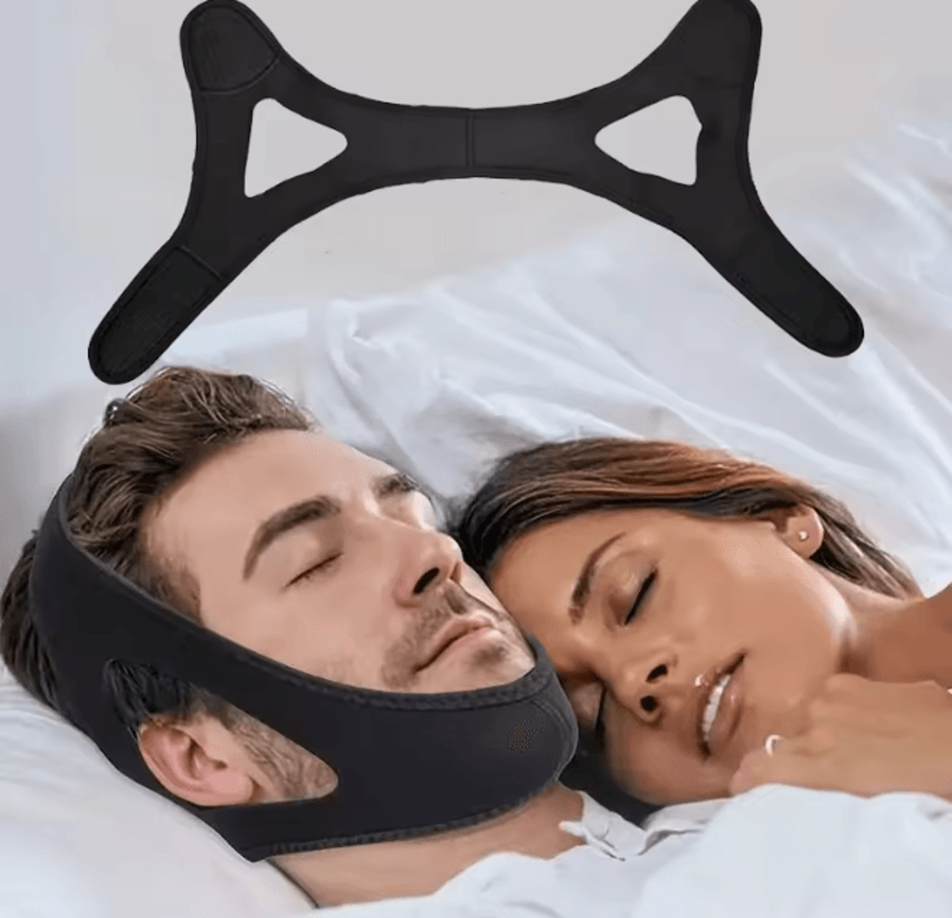 QuietRest Anti Snoring Chin Strap For Better Sleep