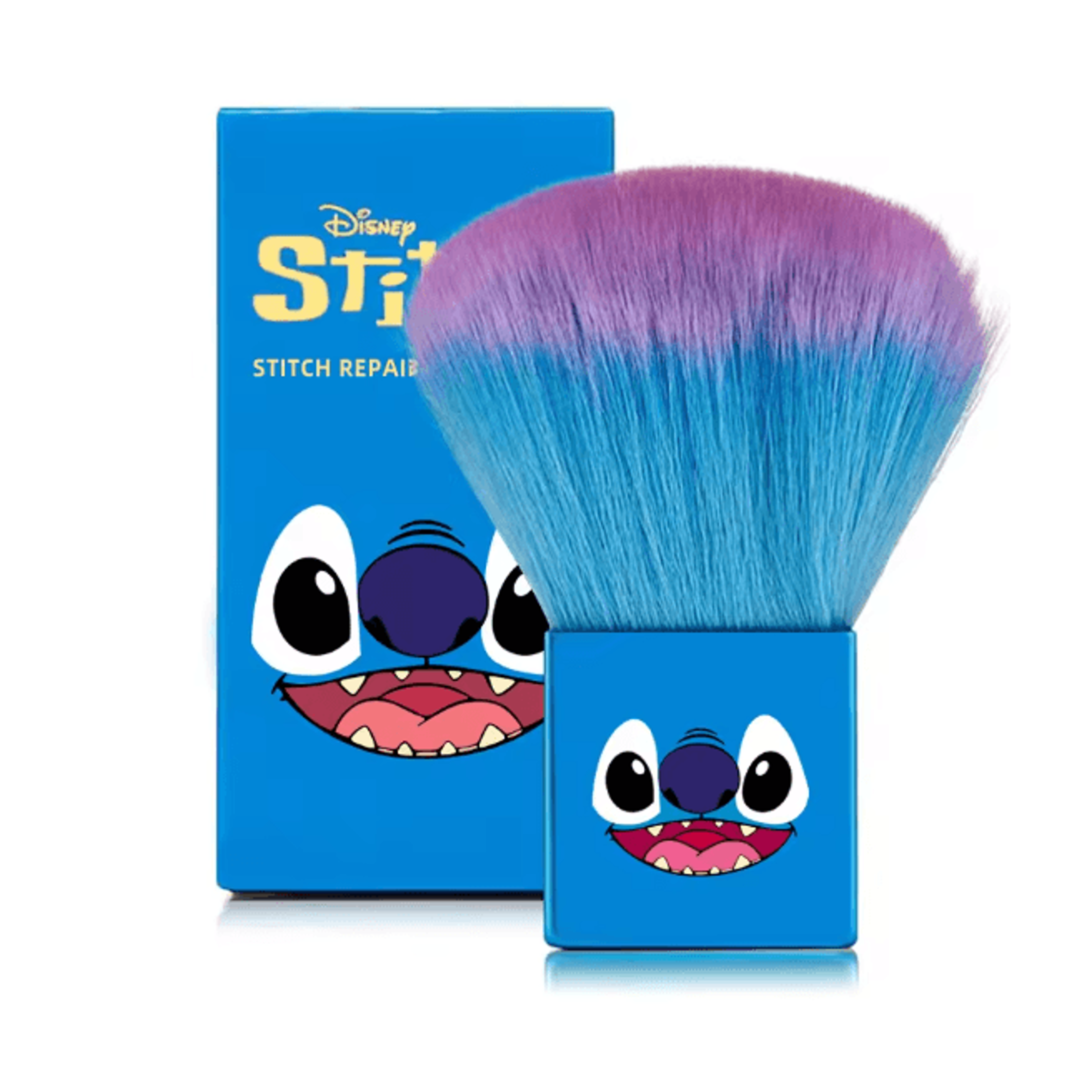 stitch inspired cute makeup powder brush