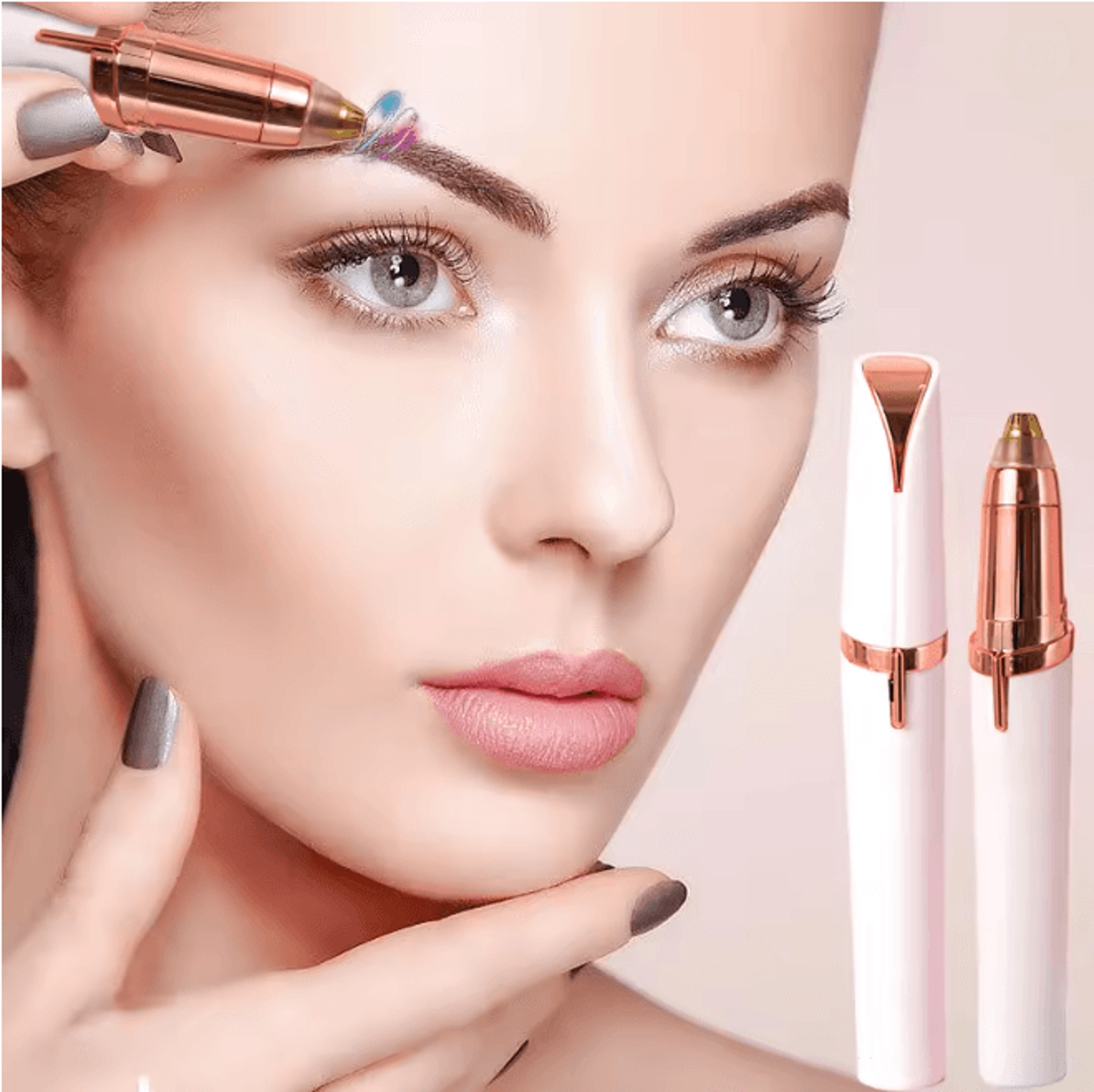 smoothline electric eyebrow trimmer for precise grooming