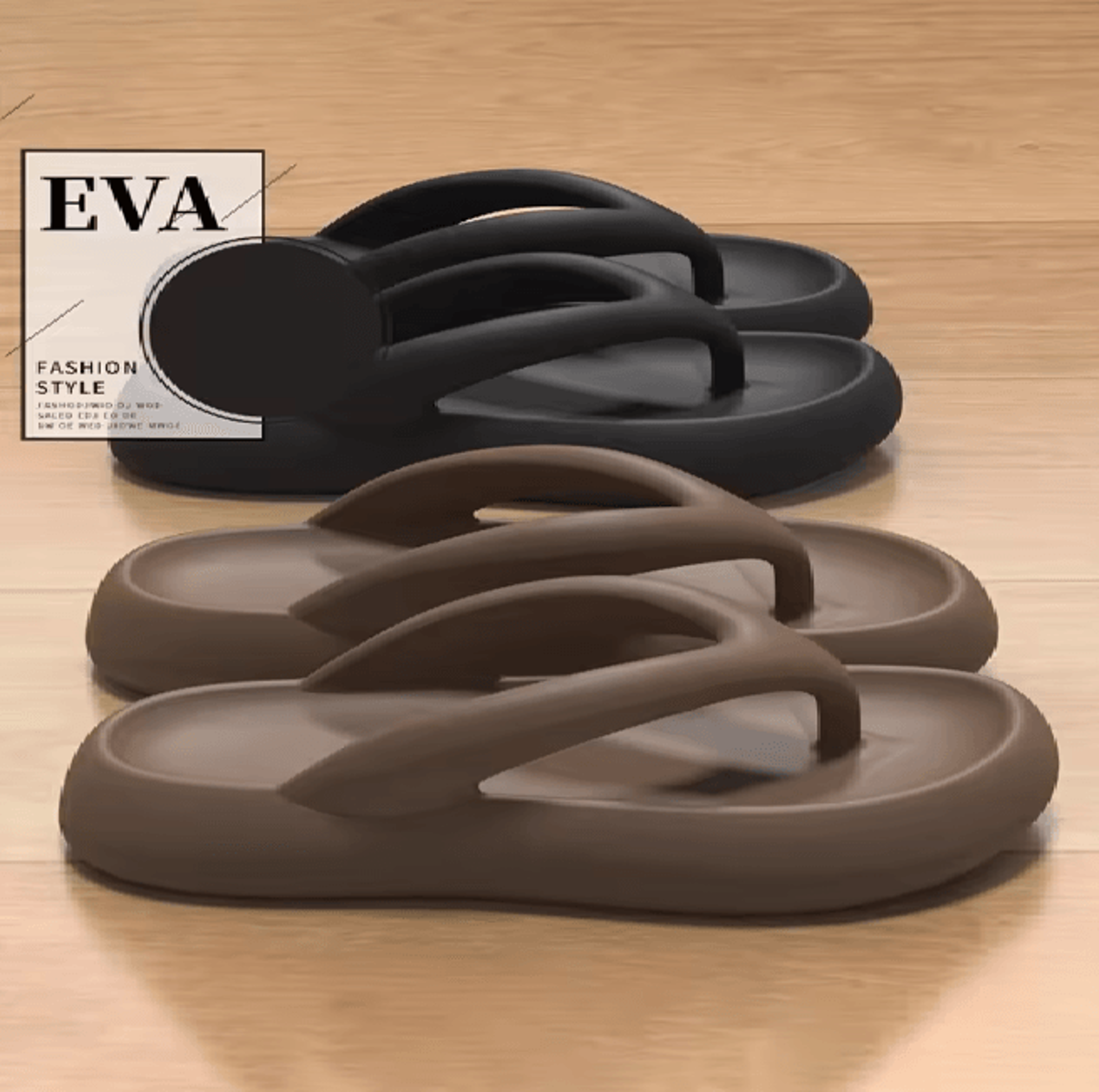 Elevate Comfort Thick Sole Women Beach Flip Flops