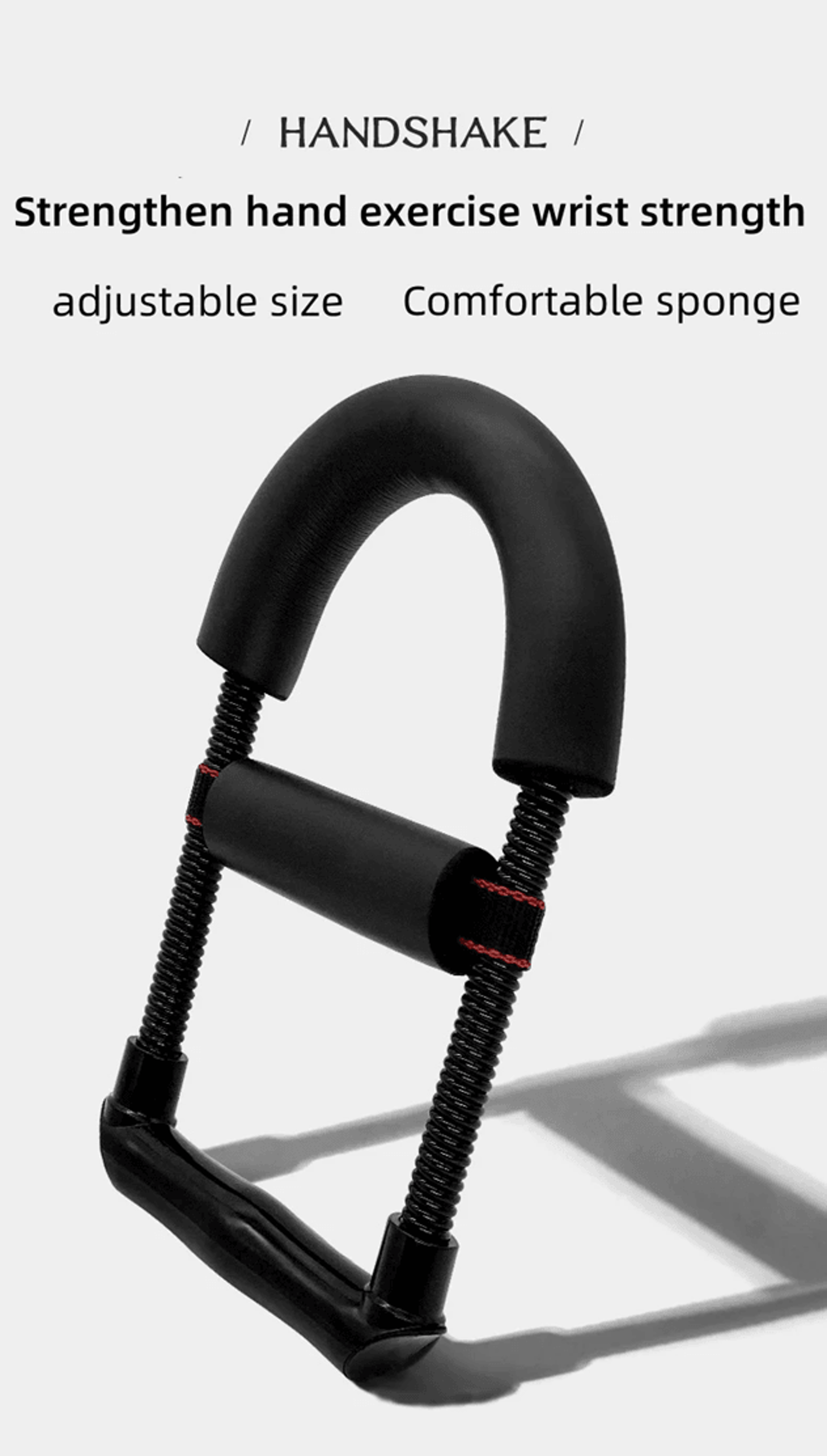 adjustable forearm and wrist strength trainer grip exercise tool