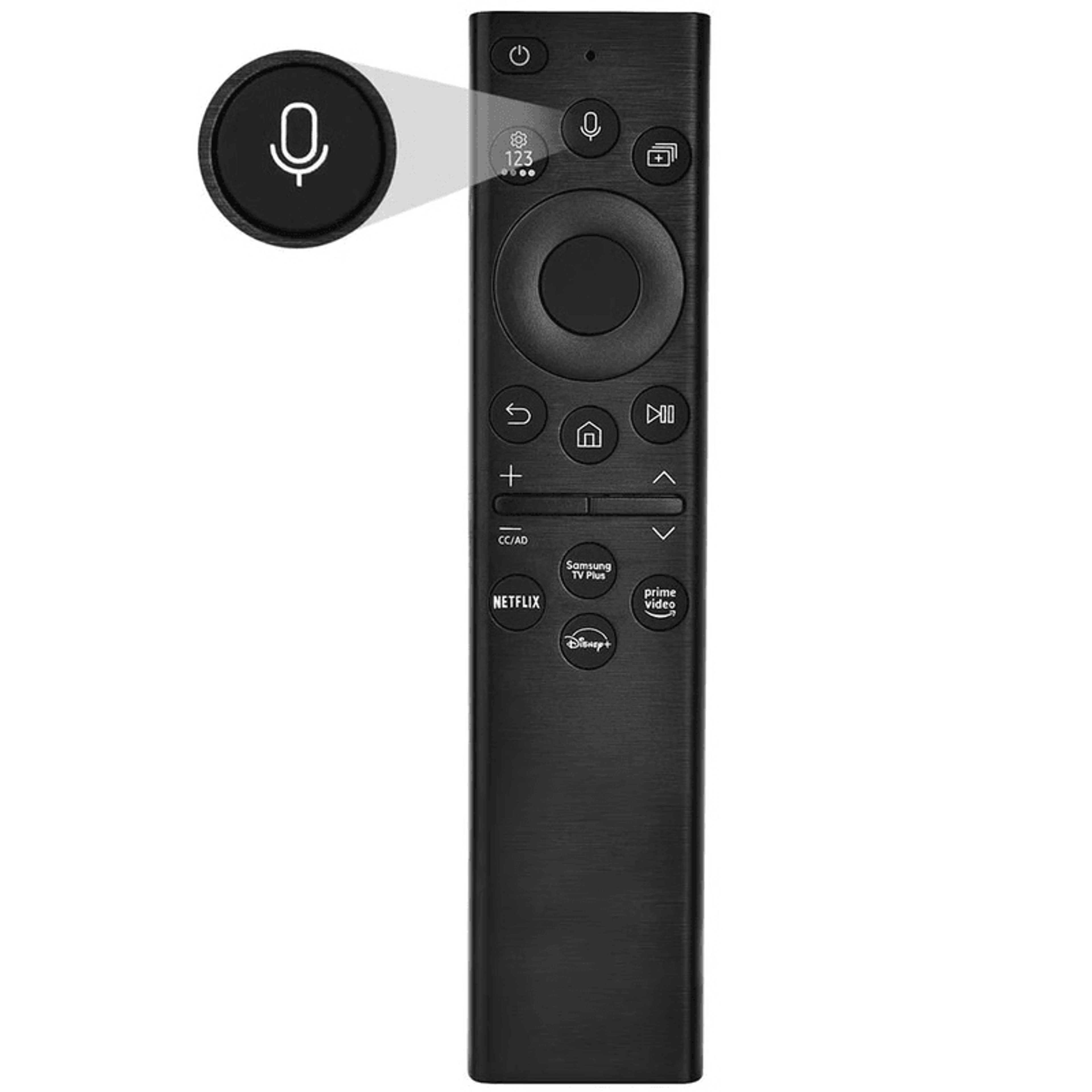 Samsung Smart TV Voice Remote Replacement for Faster Hands-Free Search & Control