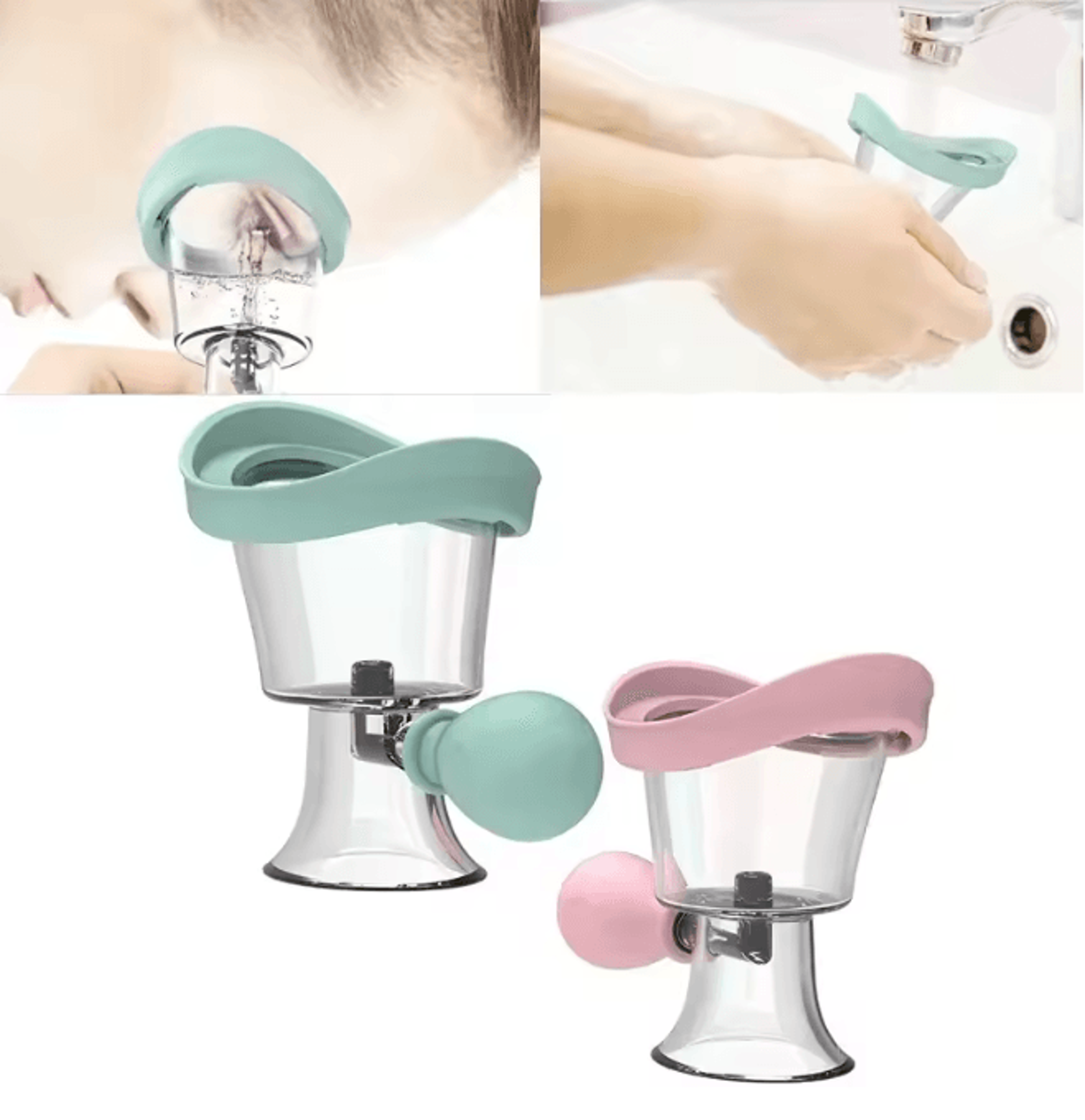 Reusable Silicone Eye Wash Cup Soft Eyewash Rinse Cleaner