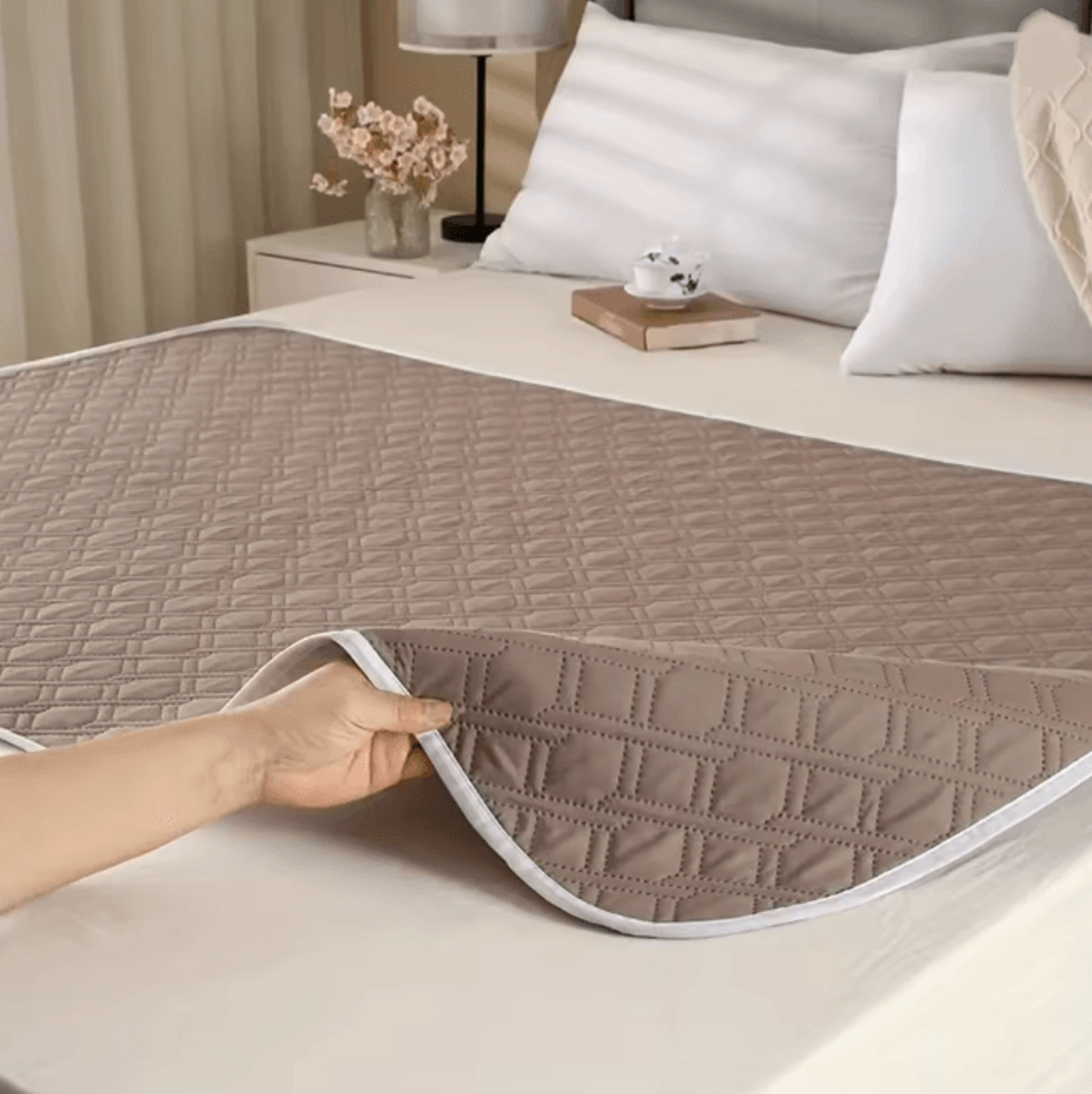 extra large waterproof mattress protector pad washable breathable bed mat
