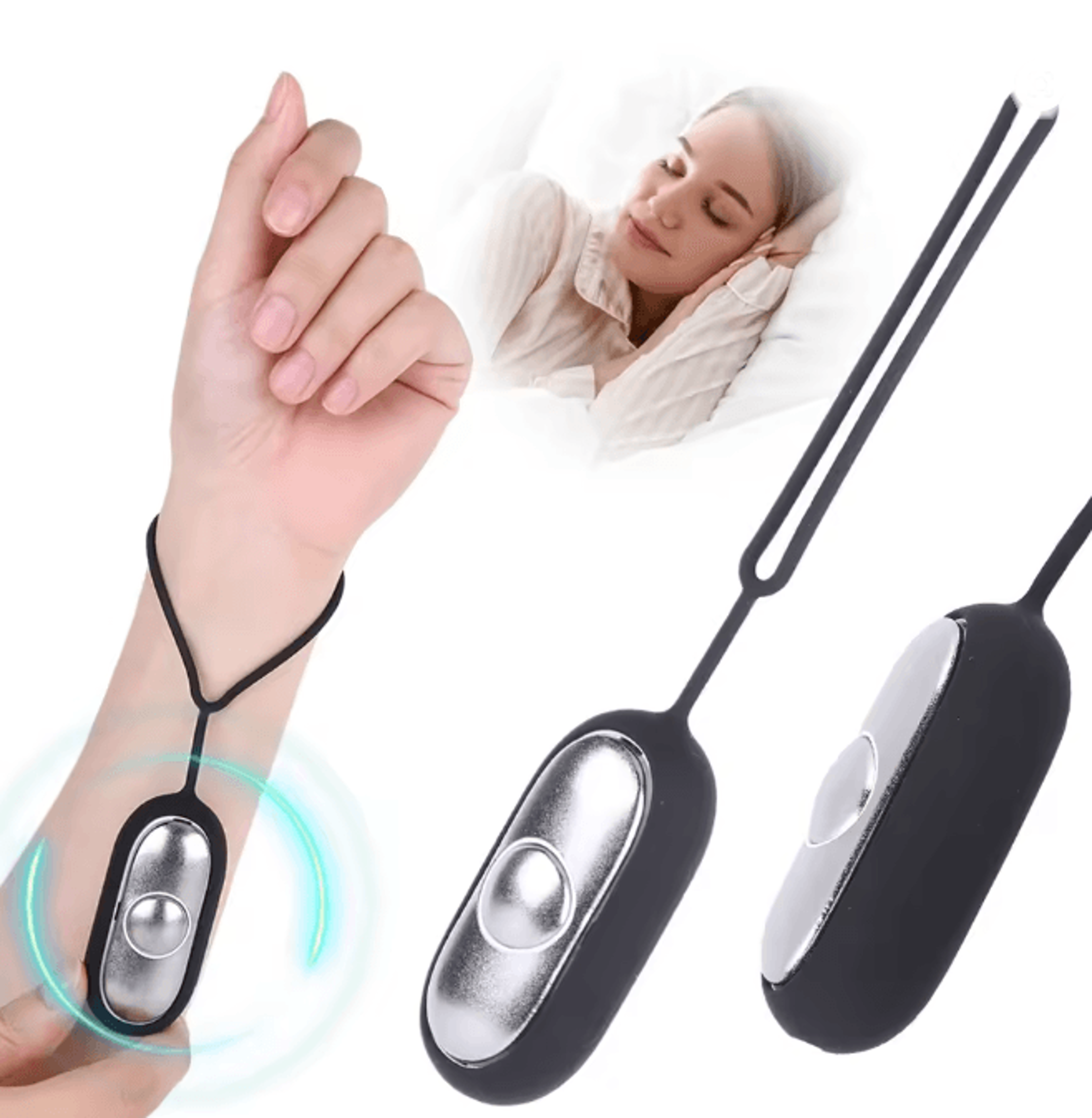 Handheld Sleep Aid Device for Relaxation and Night Stress Relief