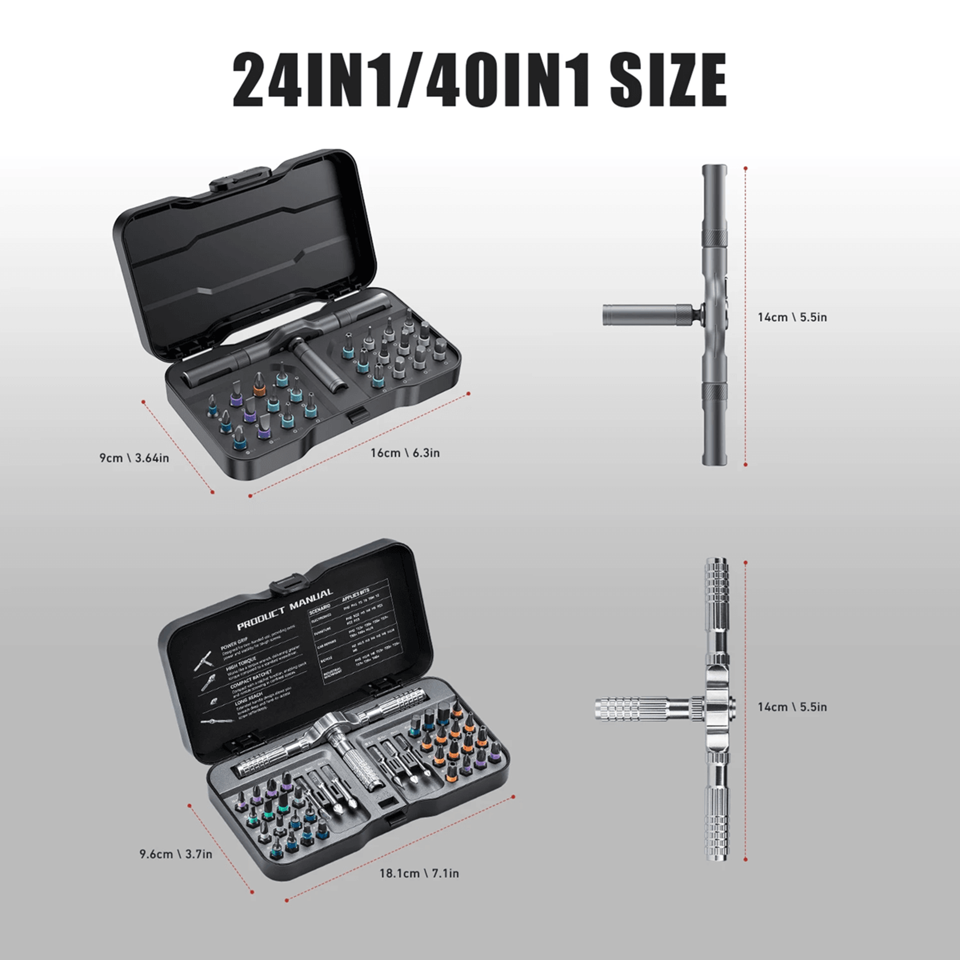66 in 1 precision ratchet screwdriver set with magnetic bits professional mini repair tool kit