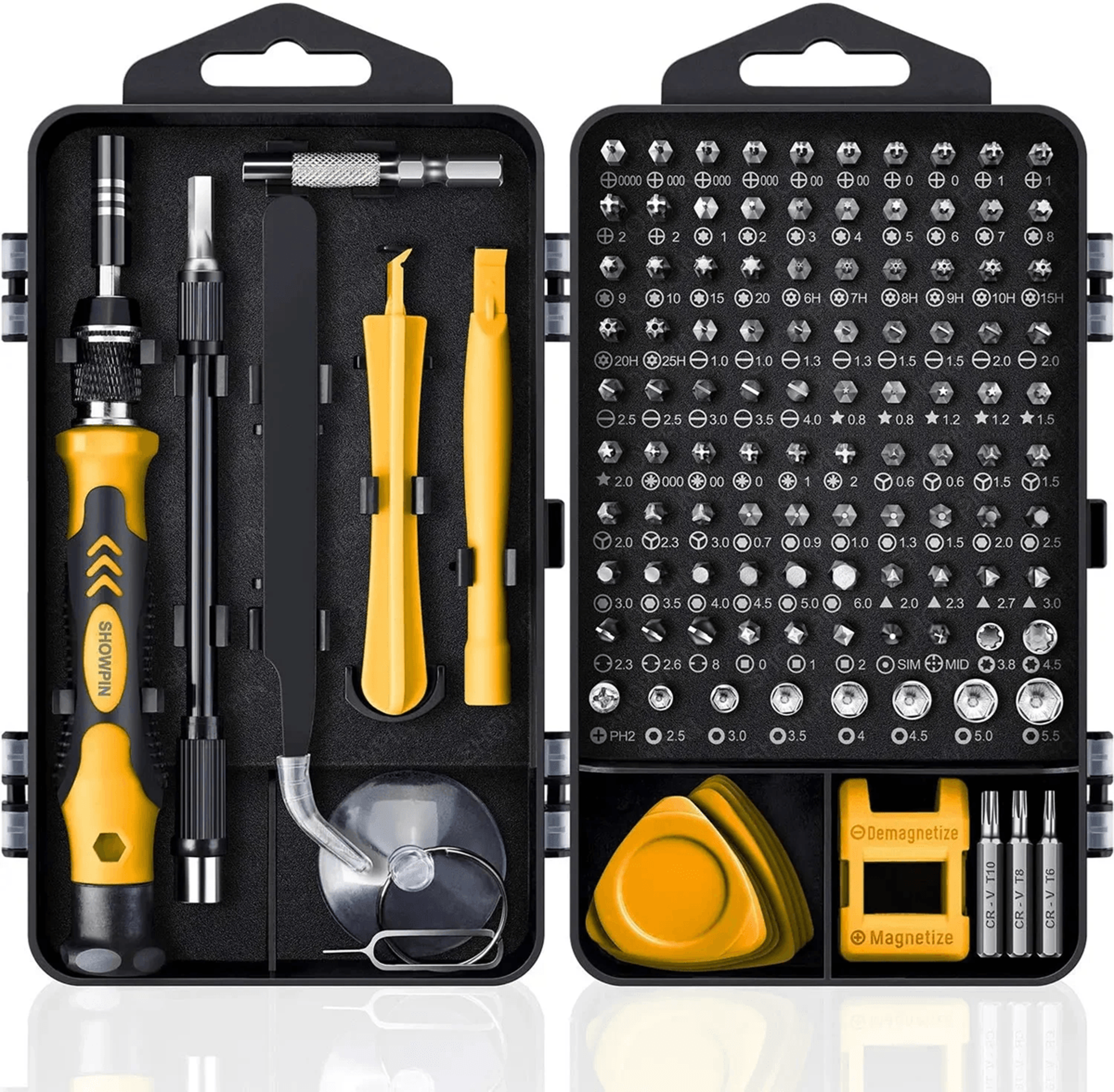 115 in 1 precision screwdriver set magnetic computer repair tool kit