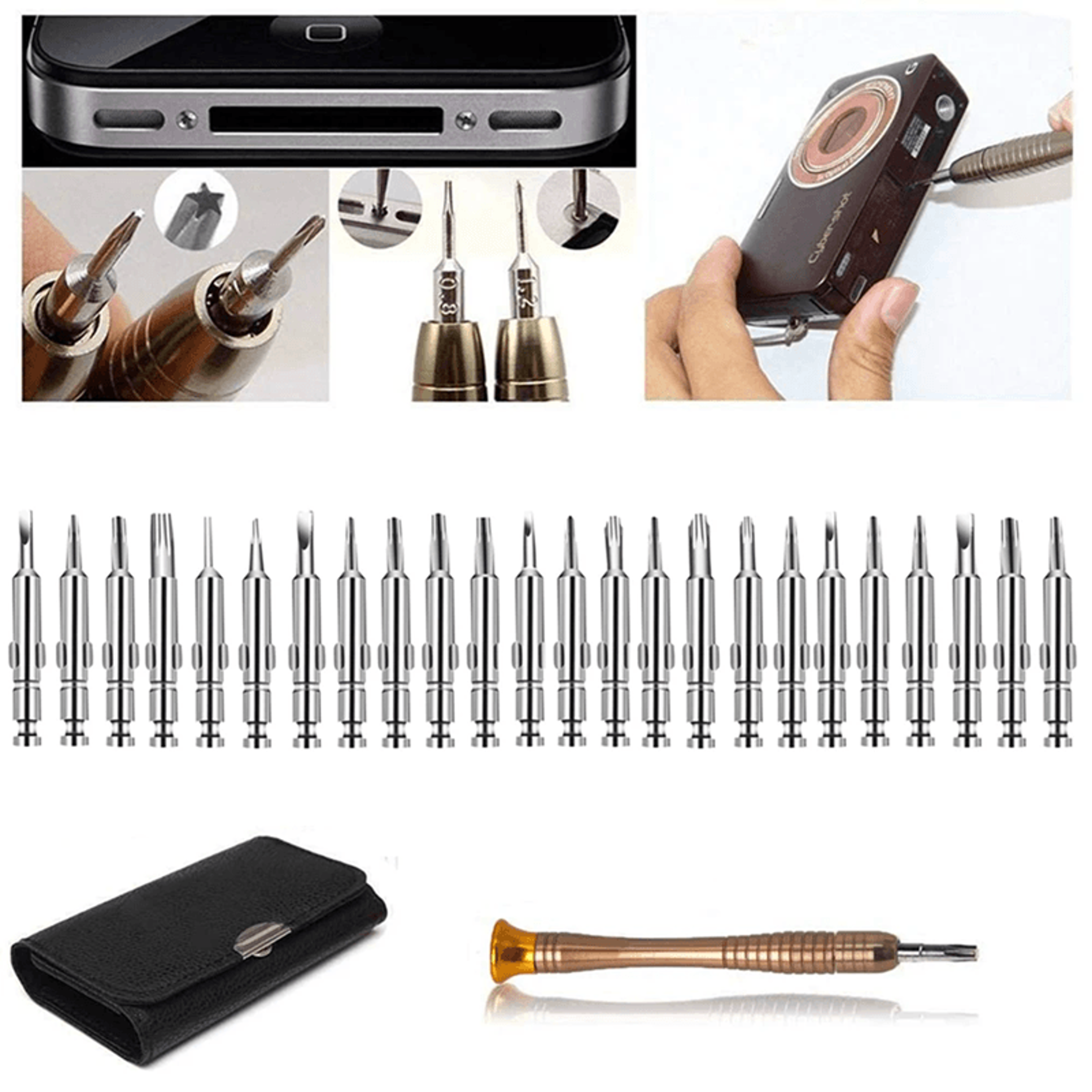 25 in 1 Precision Torx Screwdriver Set Magnetic Phone Repair Tool Kit