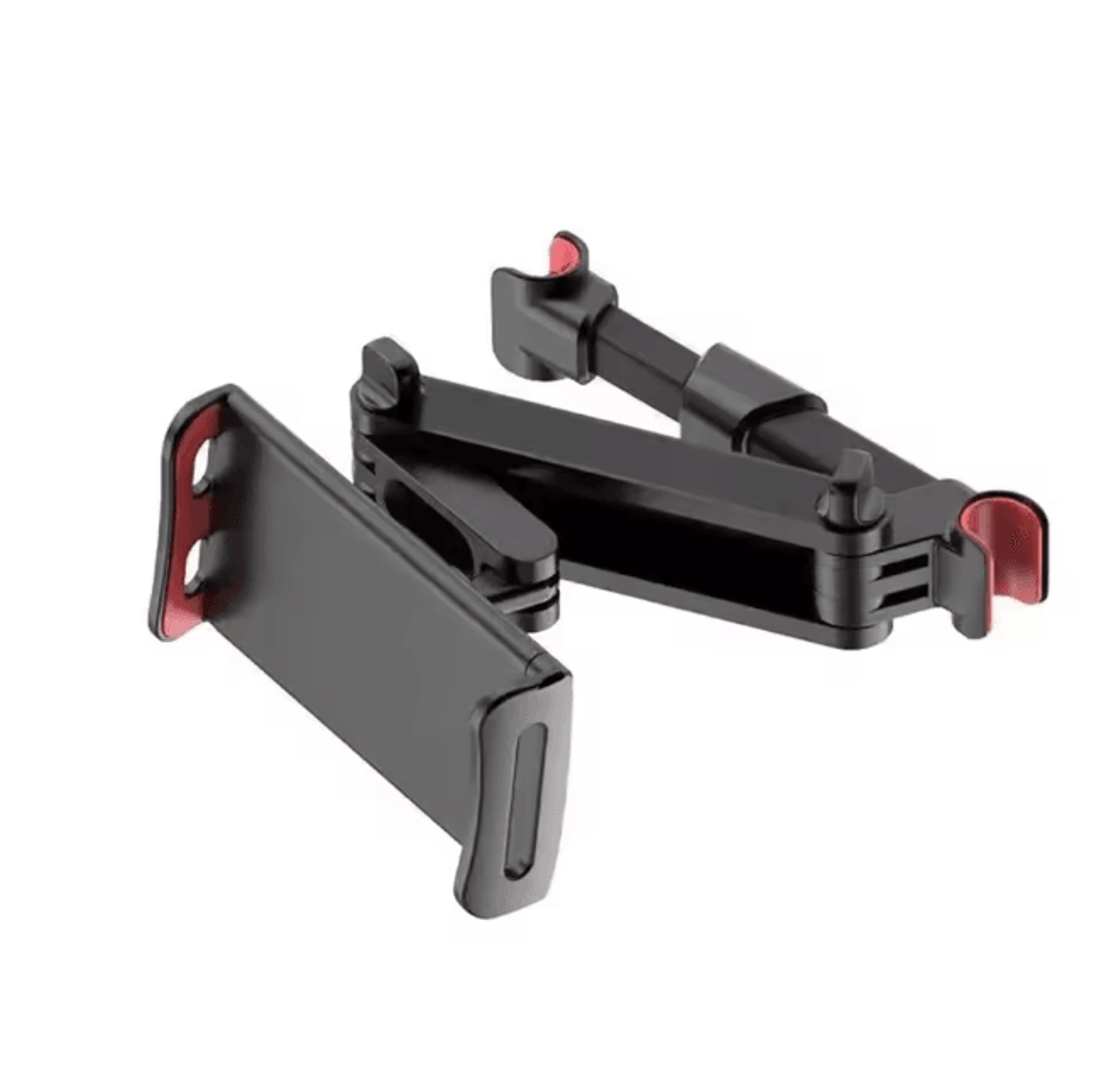 Car Headrest Tablet Holder Adjustable Backseat Tablet Mount for iPad and Smartphones