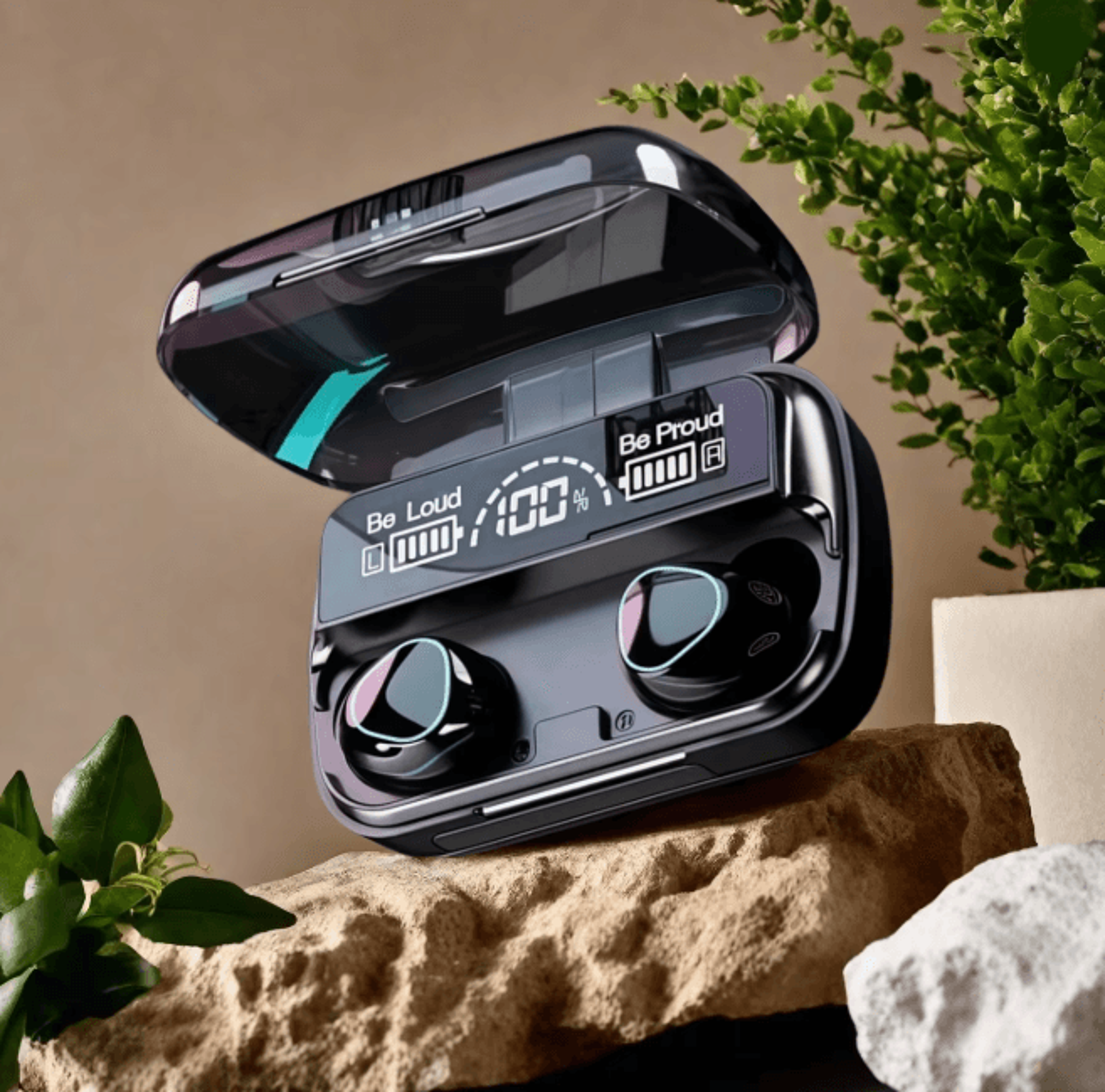 m10 wireless bluetooth earbuds noise cancelling sports headphones