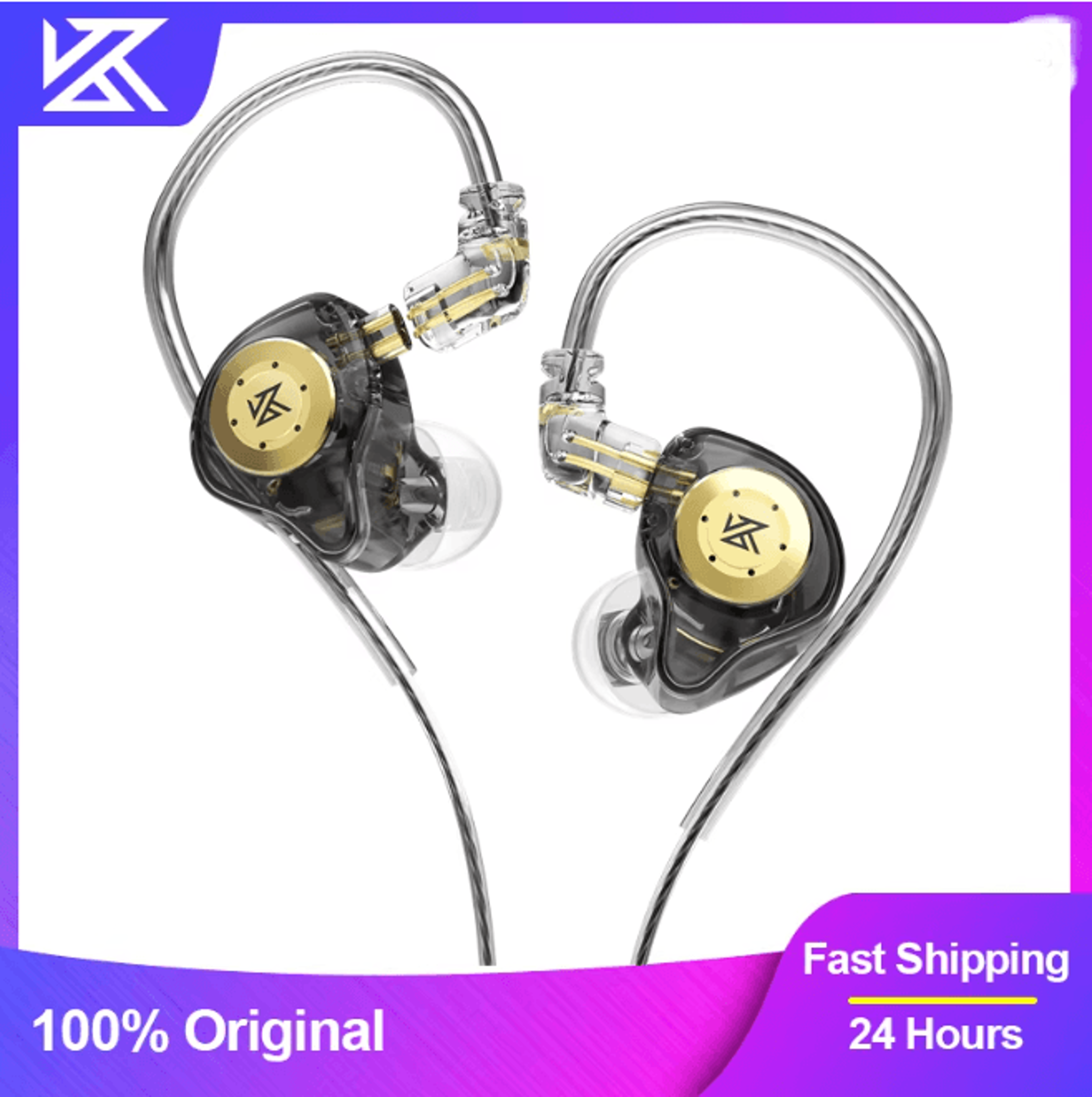 KZ EDX Pro HiFi In Ear Monitor Wired Earphones