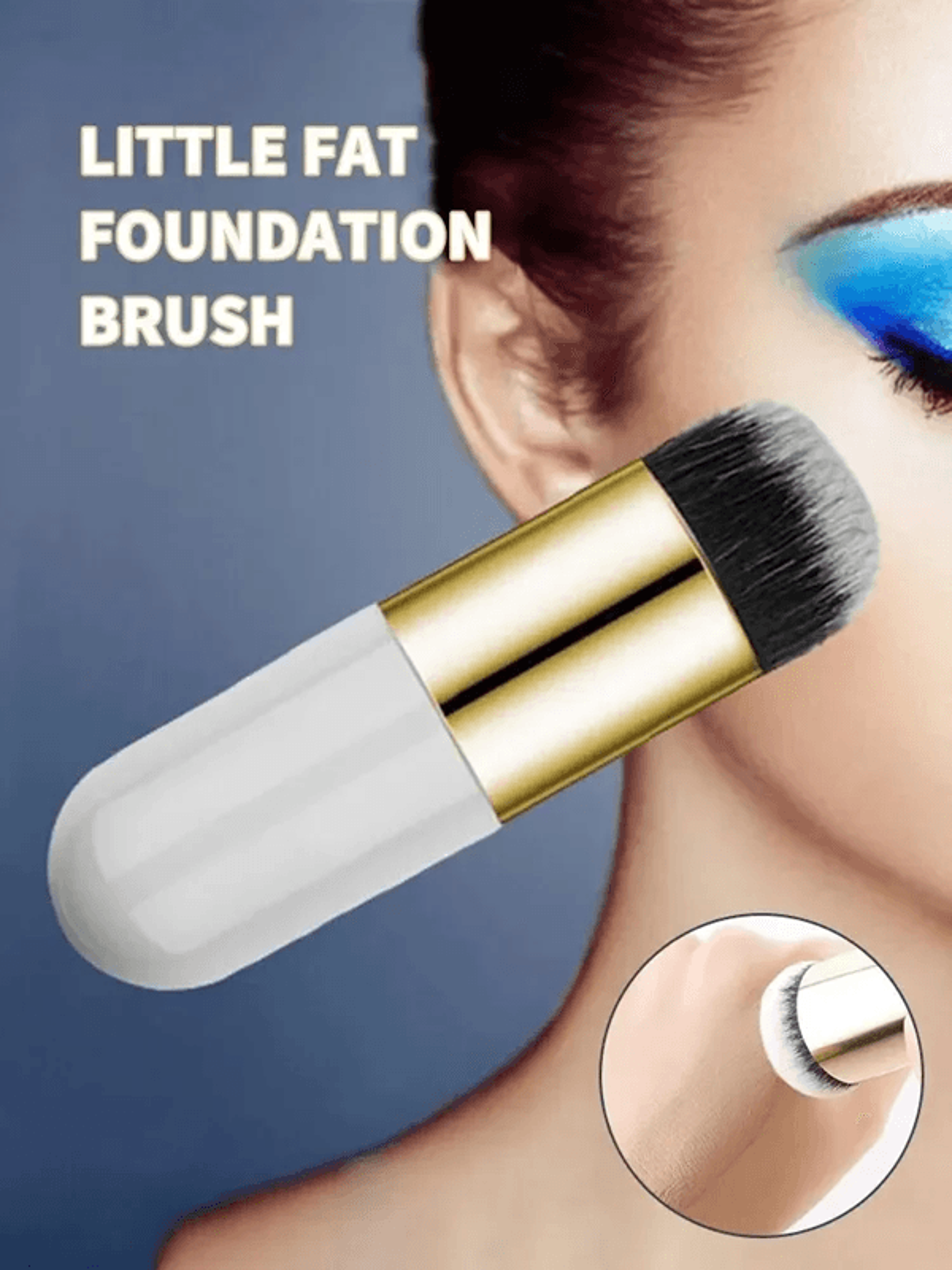 flawlessblend mushroom foundation brush seamless makeup foundation brush