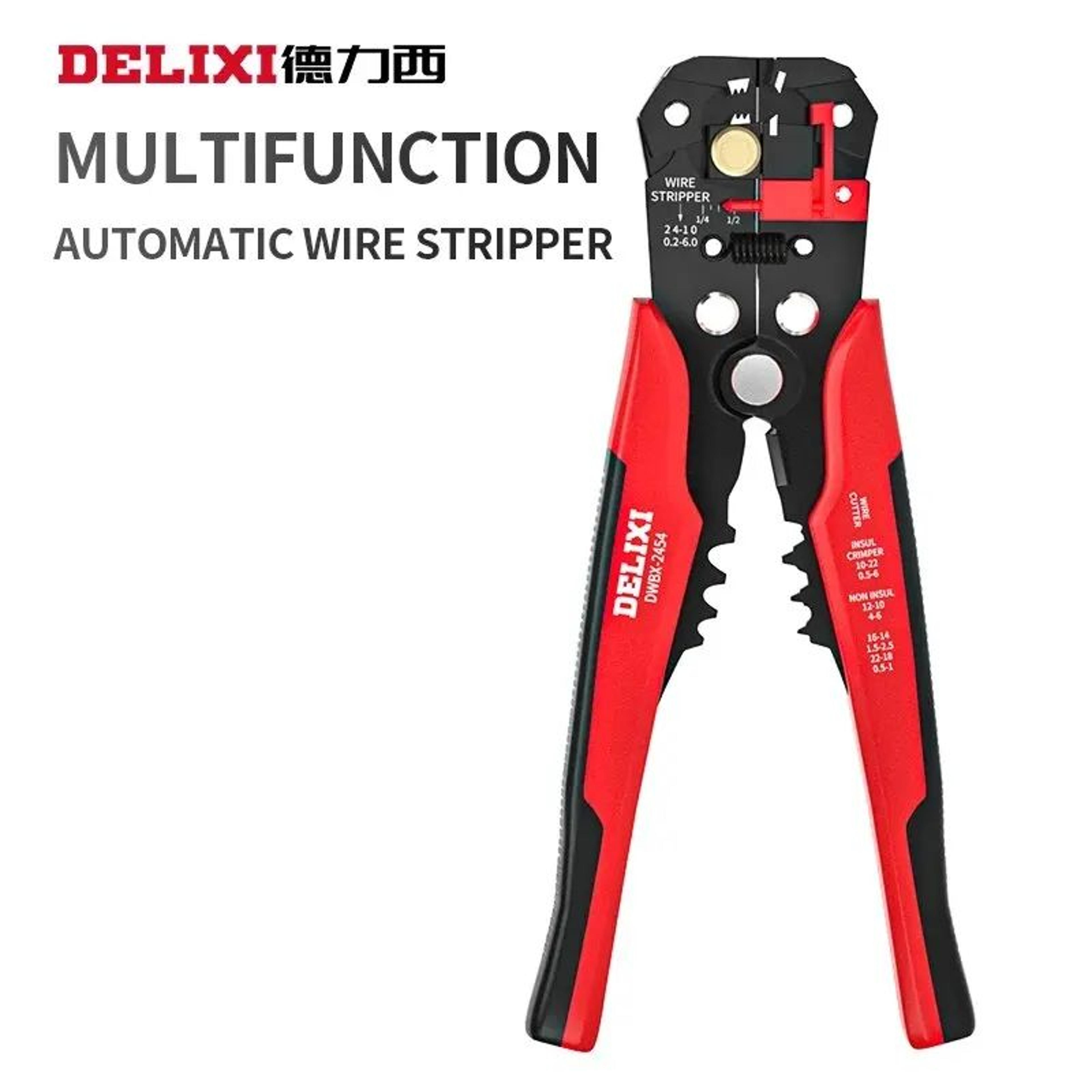 automatic wire stripper crimper tool multifunction electrician wire stripping pliers
