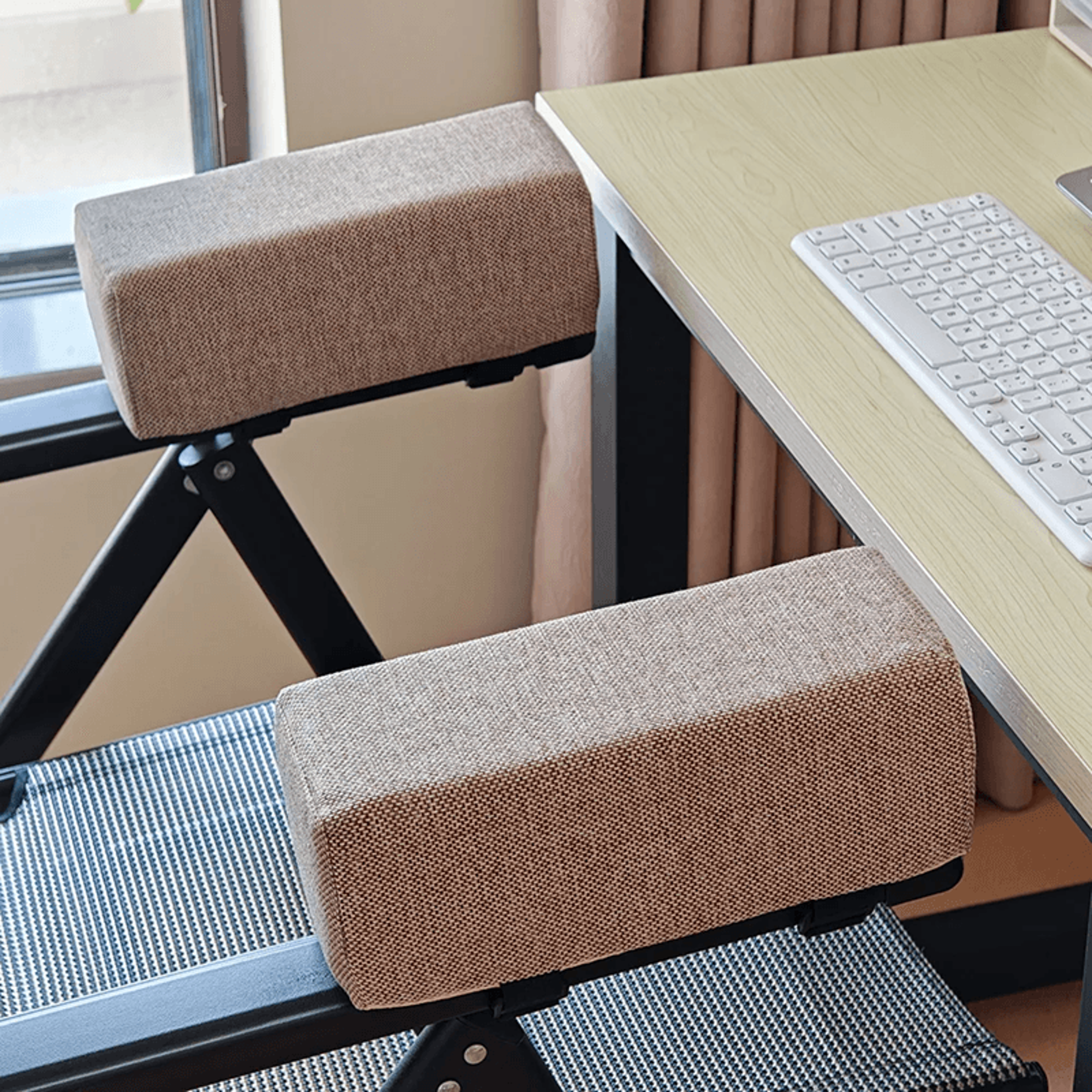 memory foam office chair armrest cushion pads for elbow support