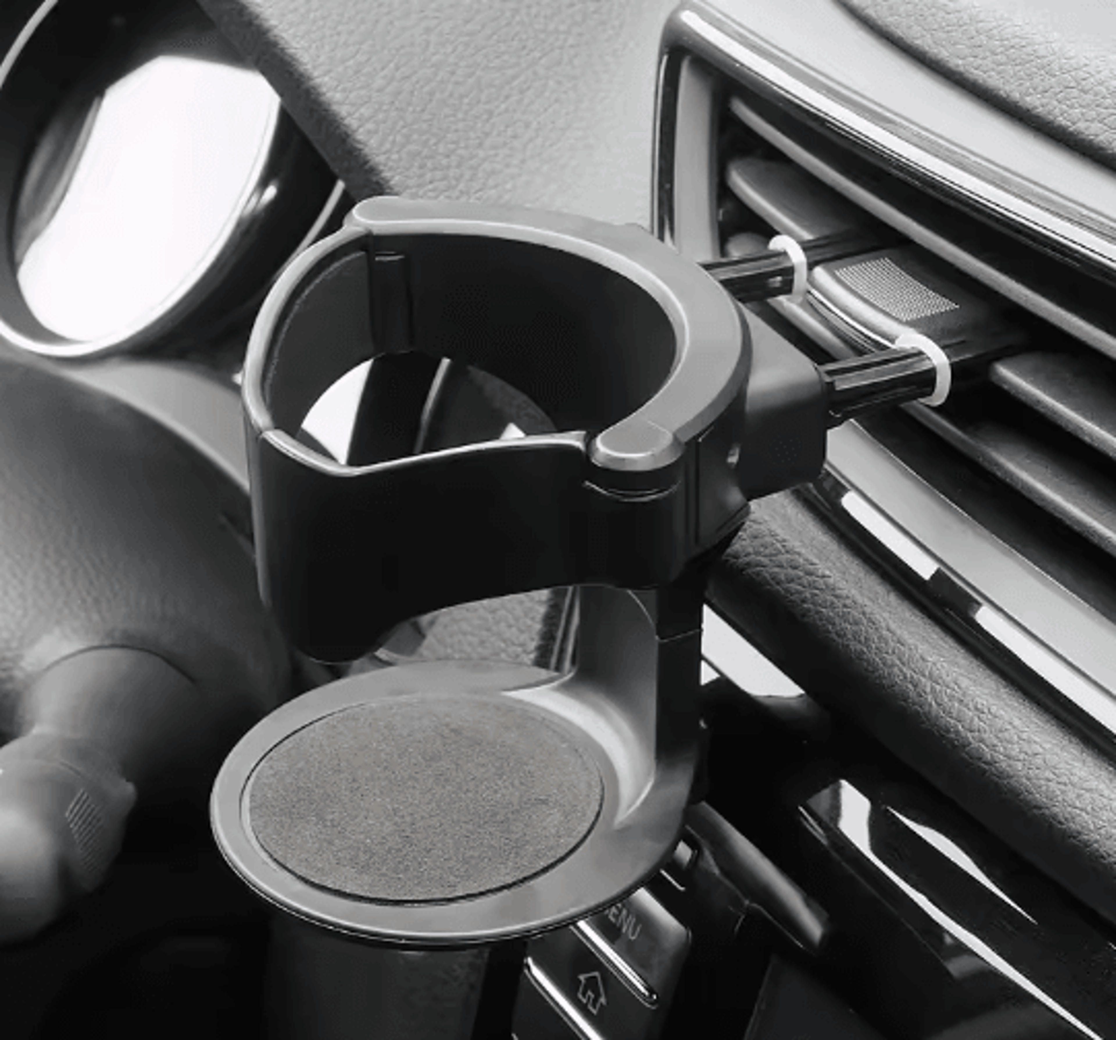 universal car air vent cup holder for drinks and bottles