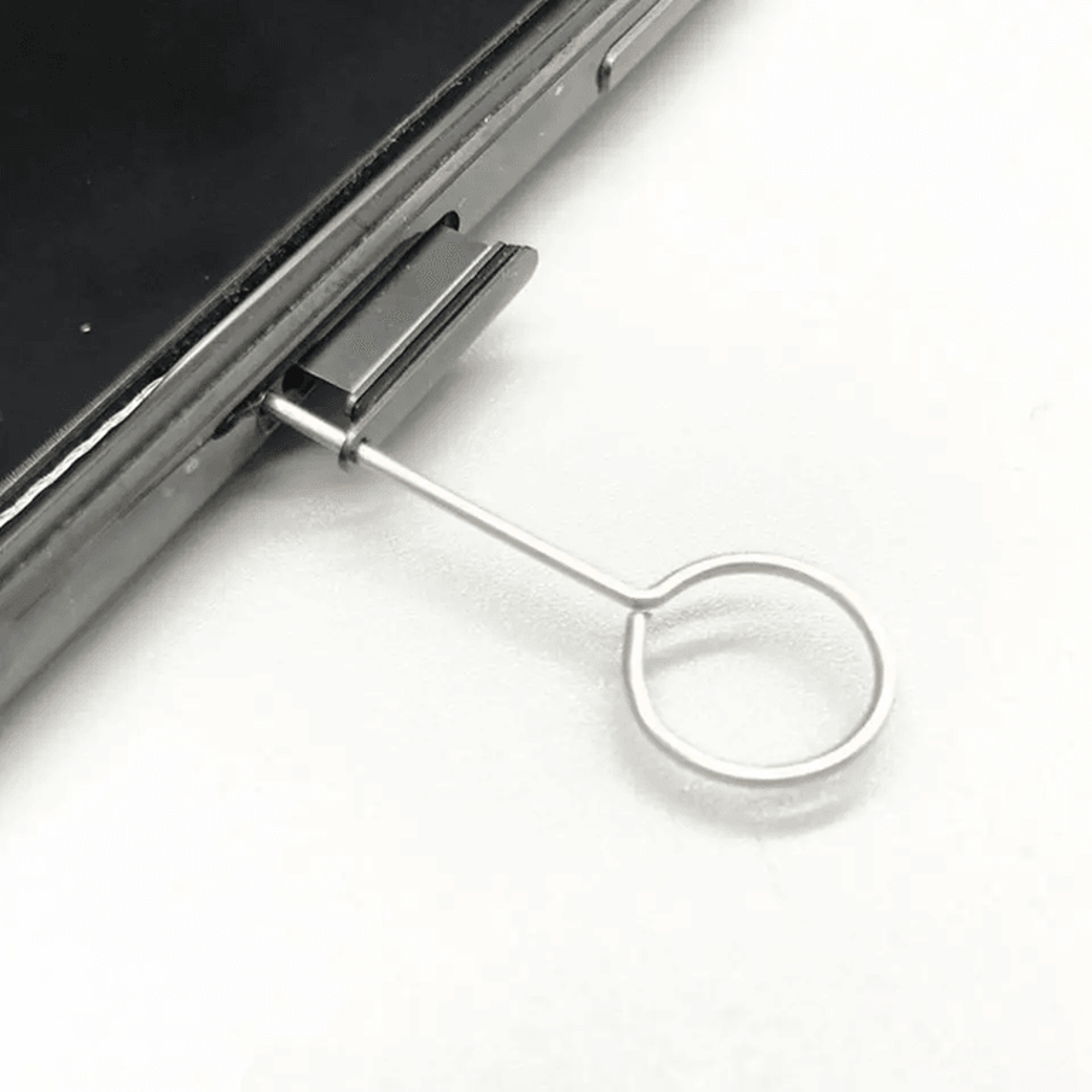 Universal SIM Card Ejector Tool Kit 100 Pack Stainless Steel SIM Tray Removal Pins