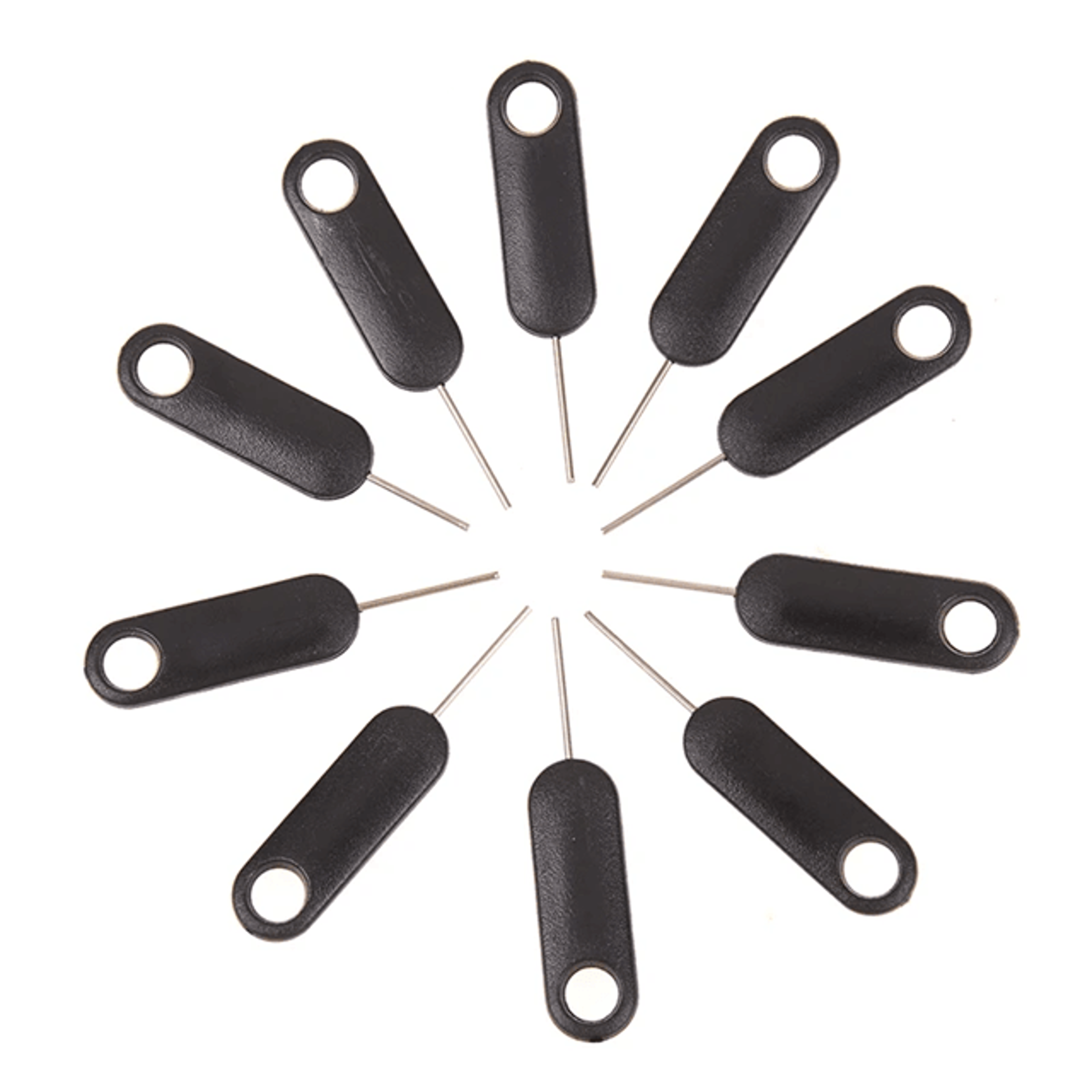 Universal SIM Card Ejector Tool Set 10 Pack SIM Tray Removal Pins