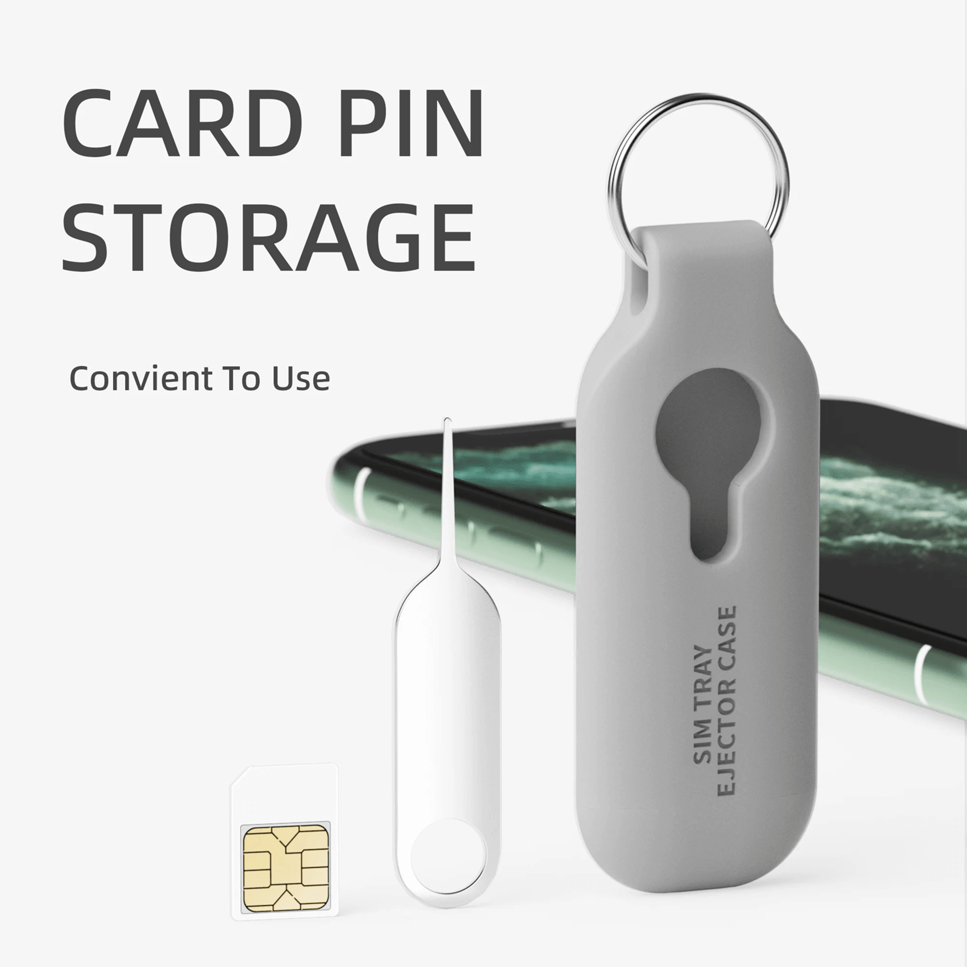 Universal SIM Card Ejector Tool Set 10 Pack SIM Tray Removal Pins for Smartphones
