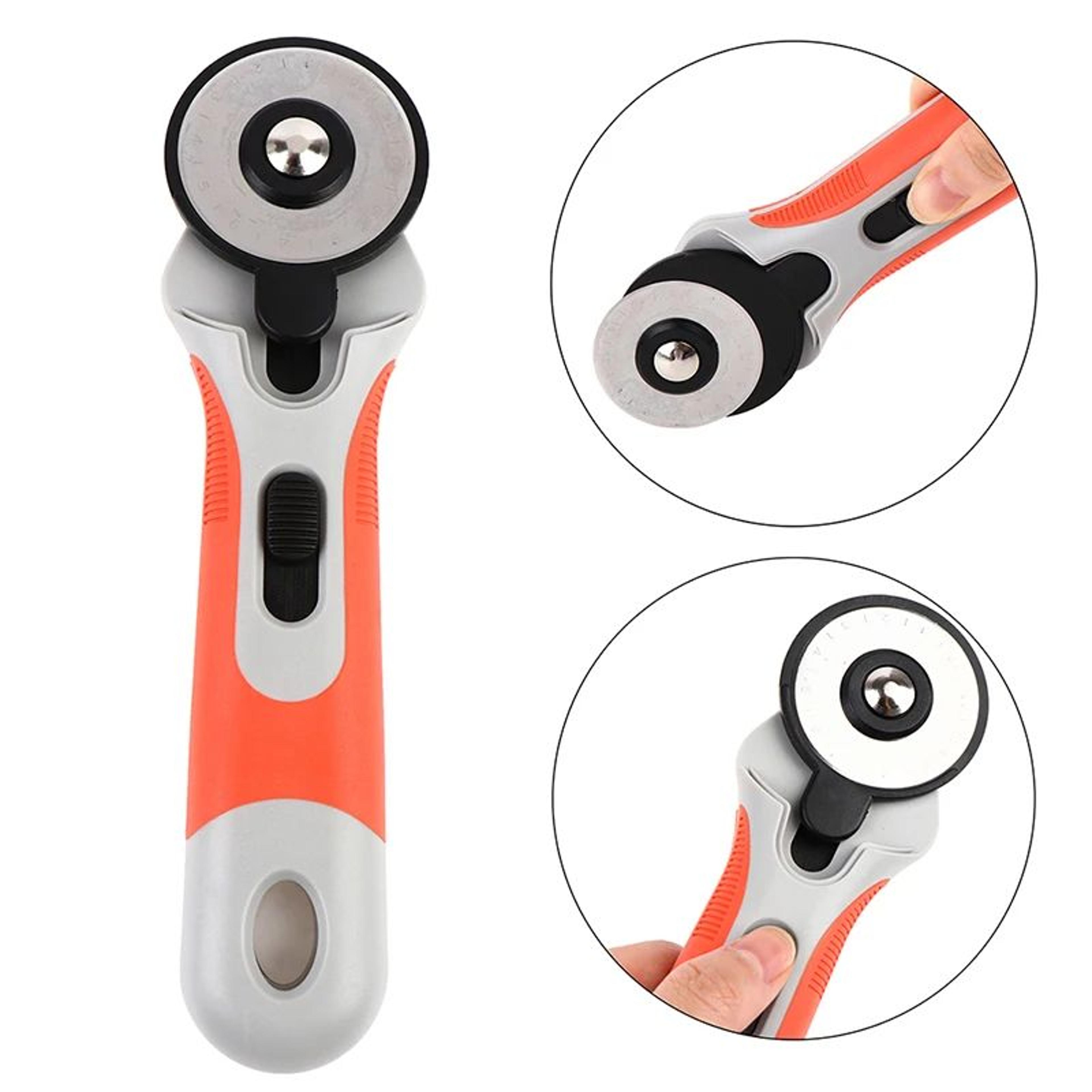 45mm rotary fabric cutter precision quilting and craft cutting tool