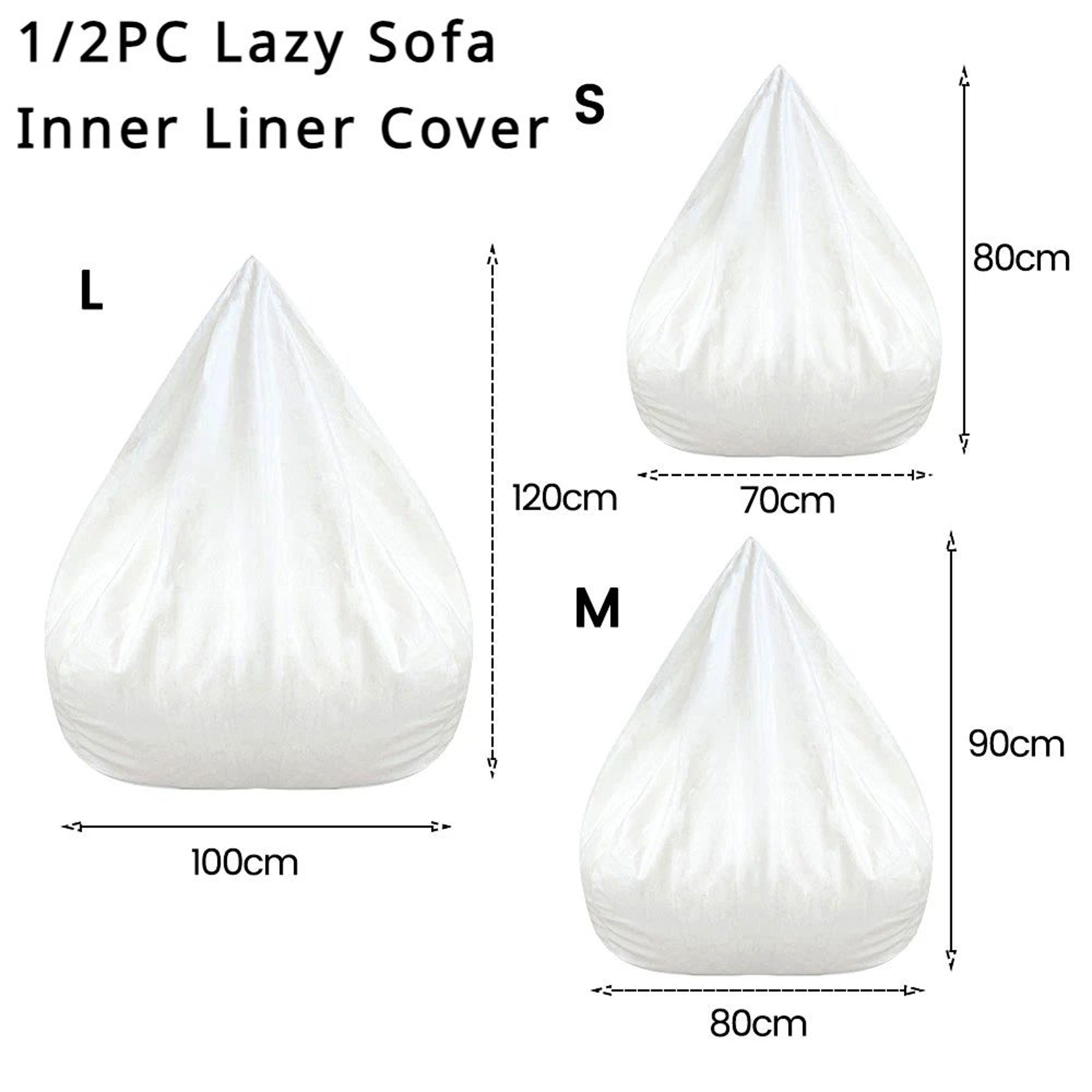 bean bag inner liner replacement sofa cover insert durable storage fill bag
